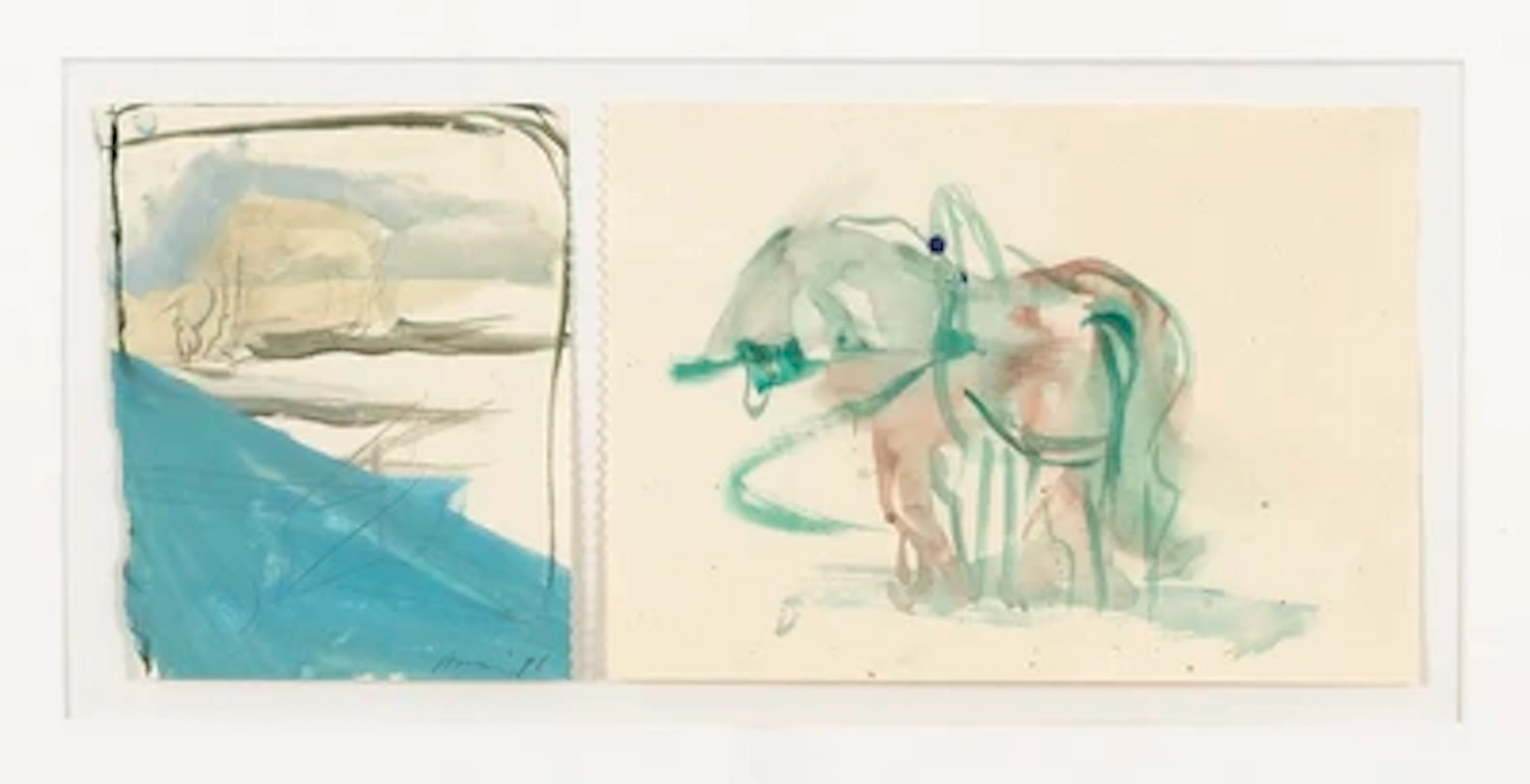 Siegfried Anzinger, Ohne Titel, 1996