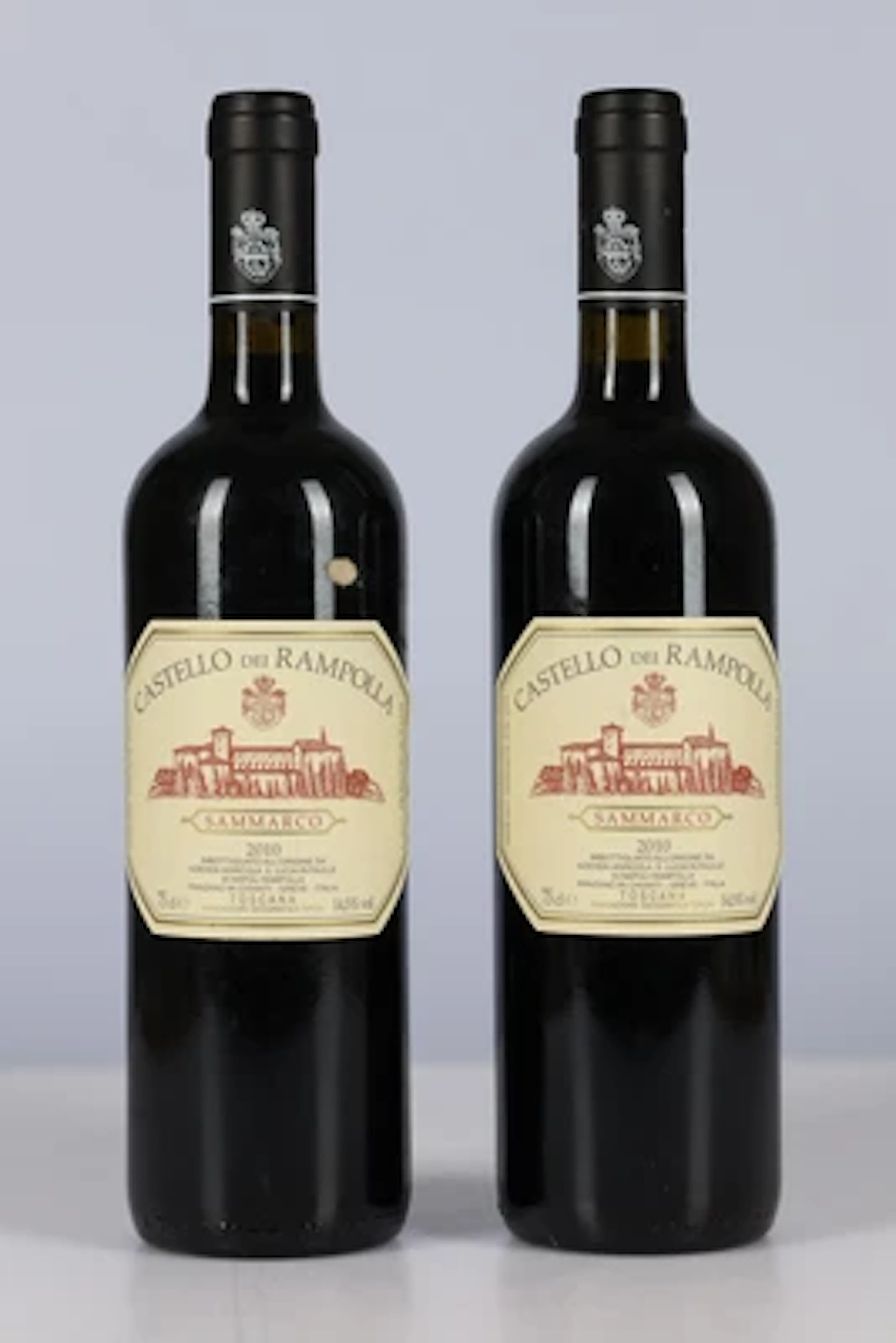 2010 Sammarco, Castello dei Rampolla, Toskana, 96 Parker-Punkte, 2 Flaschen