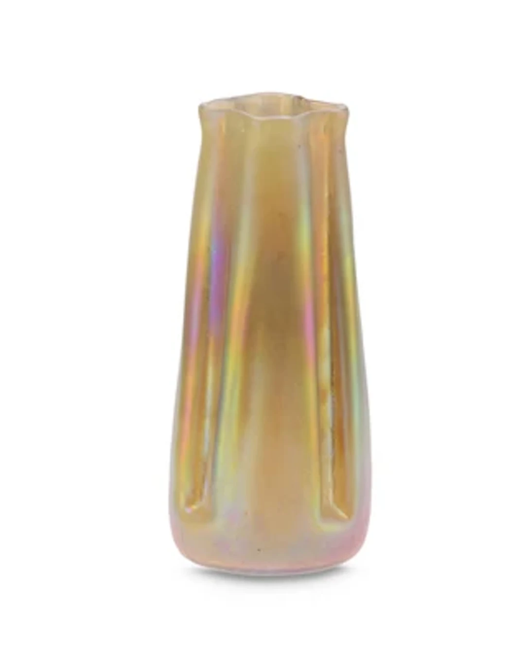 A vase with 'Glatt Silberiris' decoration, Wilhelm Kralik Sohn, Eleonorenhain