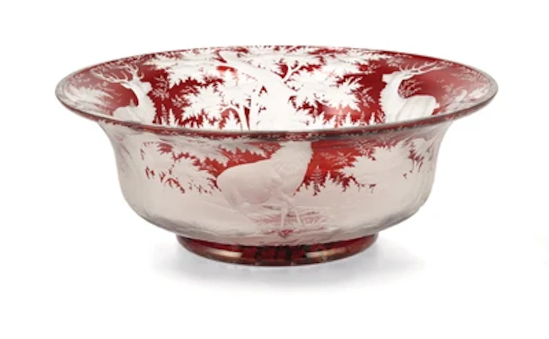 A Large Bowl, Friedrich Egermann, c. 1835