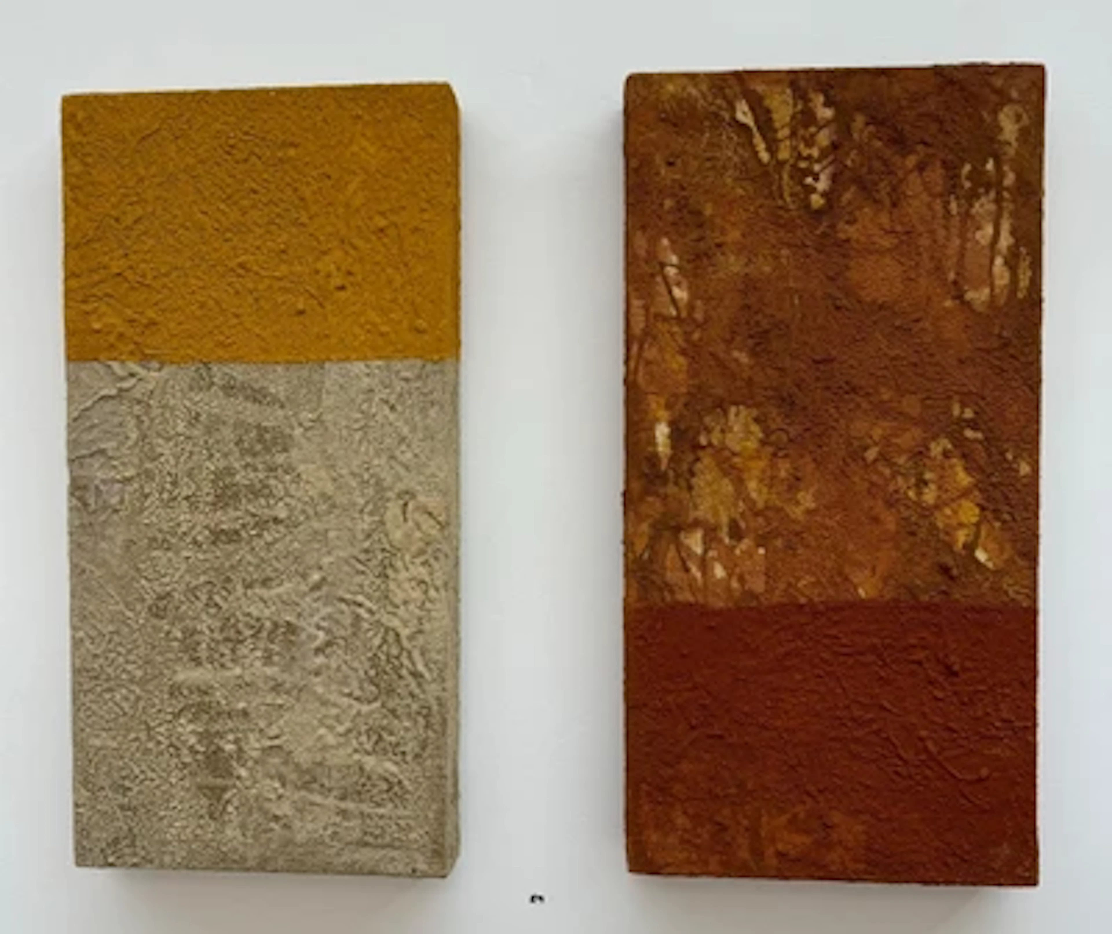 Christine Bauer: aus der Serie: Erdort (Diptychon)