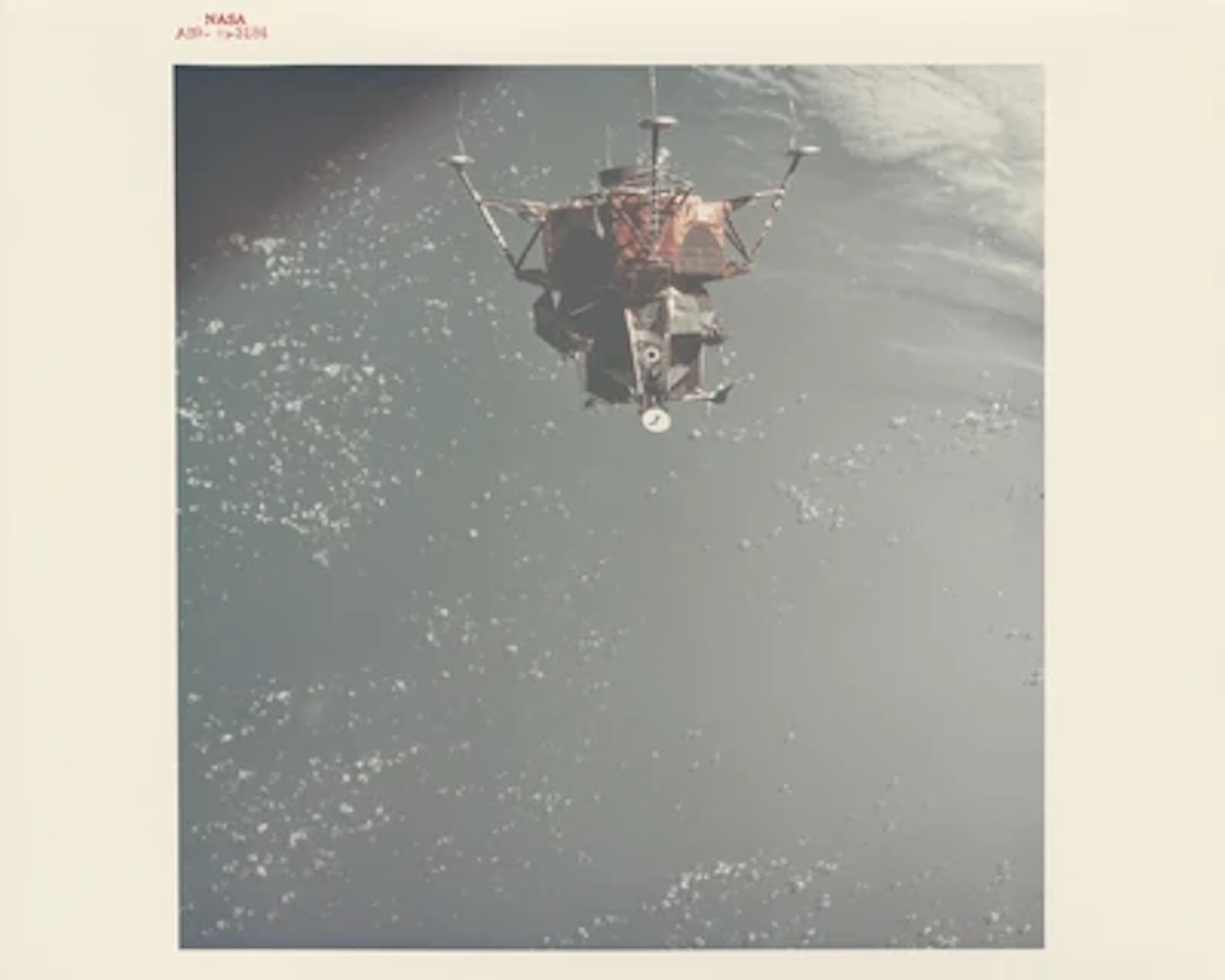 APOLLO 9 - The Lunar Module's Space Debut: Spider above the Earth