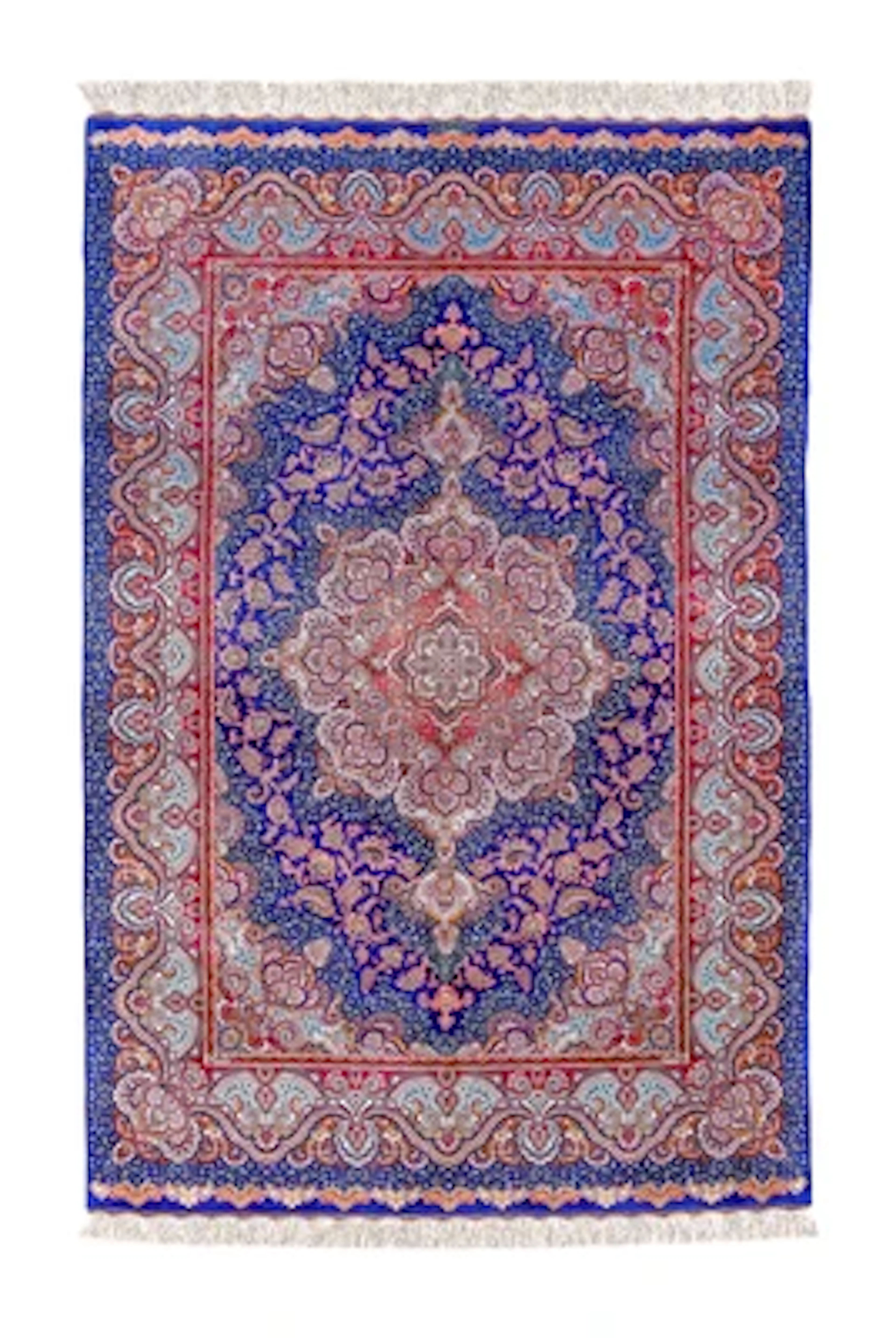 Ghom Extra Fine Silk, Iran, c. 207 x 140 cm