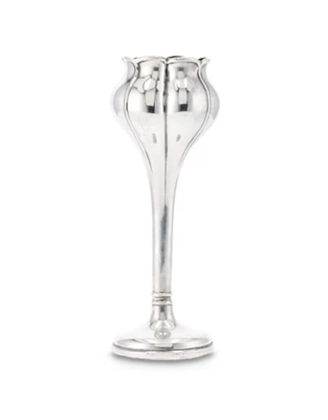 Vase aus Silber in Blütenform, H Bushell & Co Ltd, Birmingham, 1911