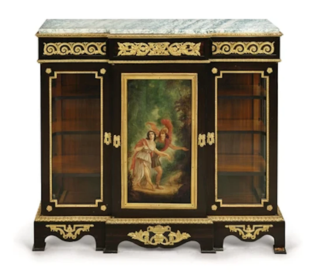 A Napoleon III Display Cabinet