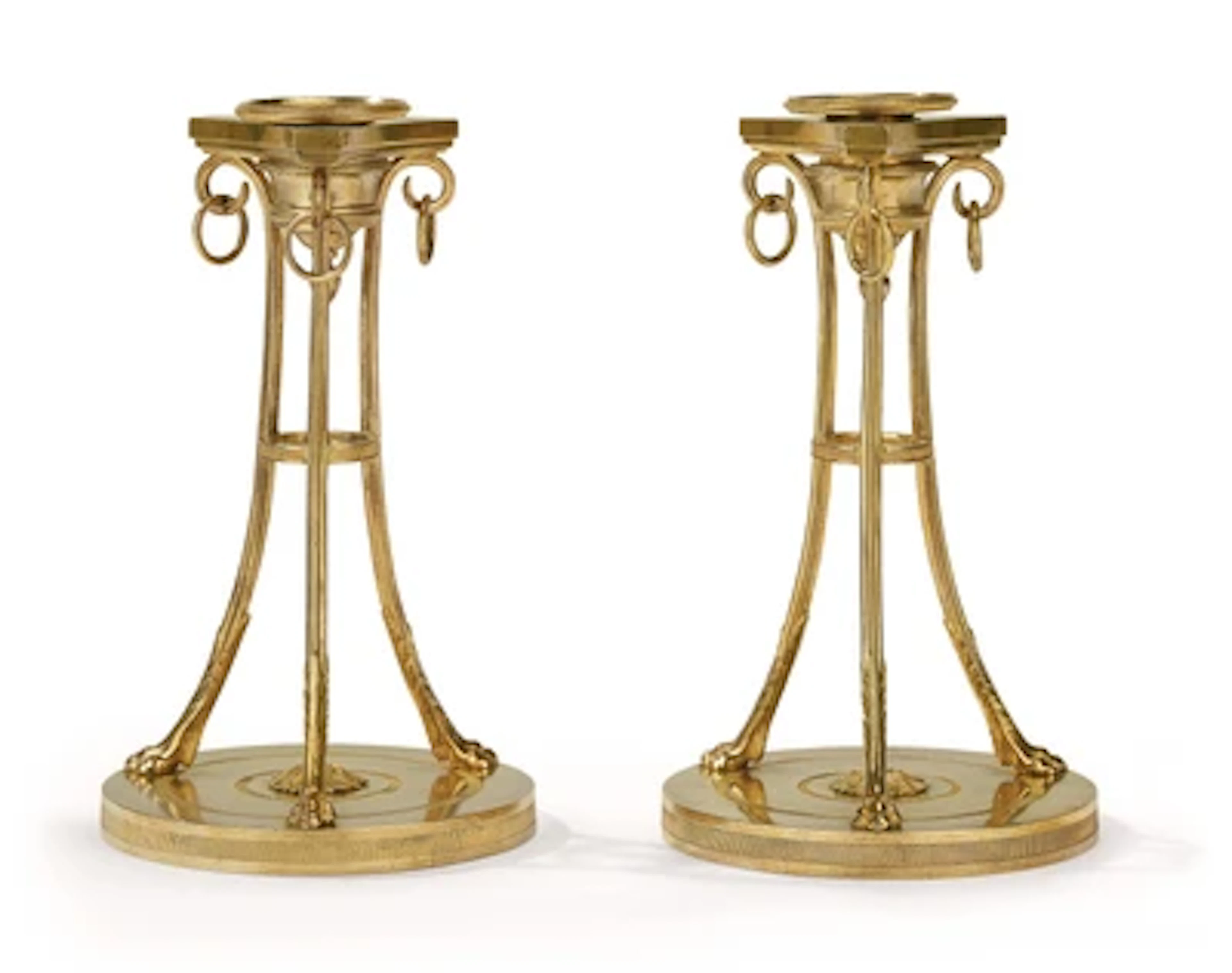 A Pair of Elegant Candlesticks