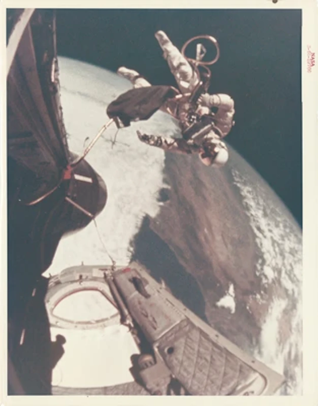 GEMINI IV - First U. S. Spacewalk