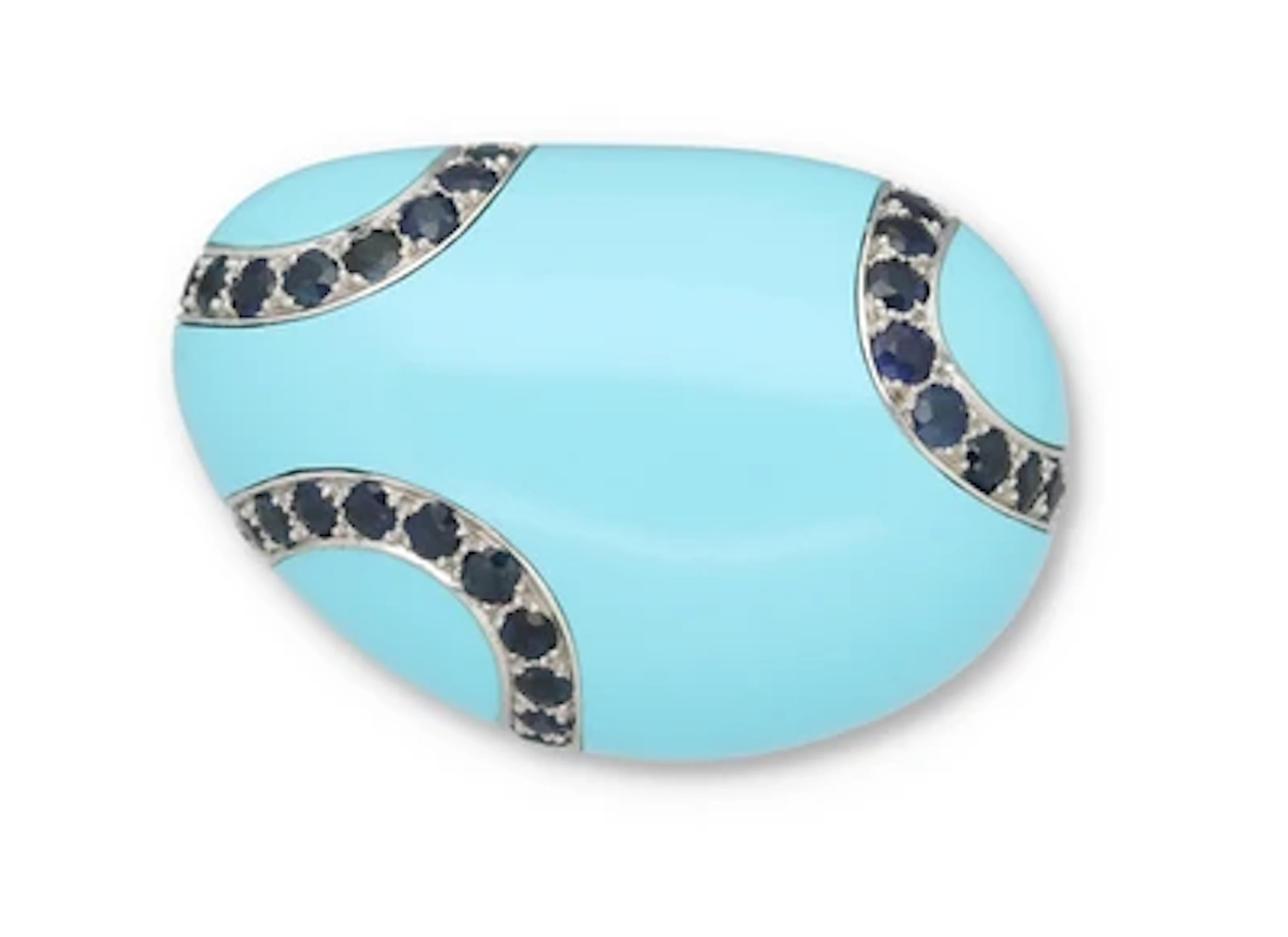 Sillam Türkis Saphir Ring