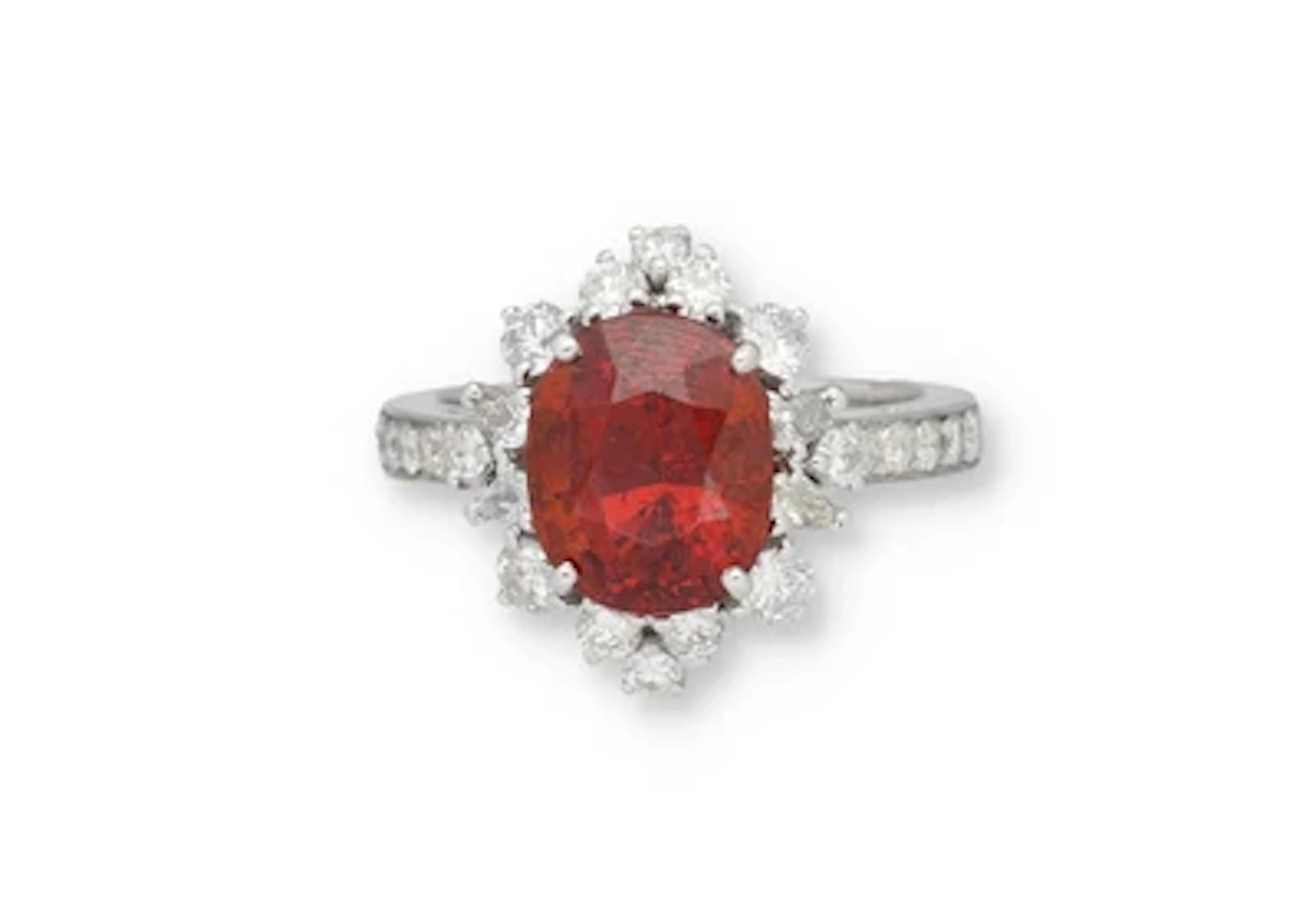 Spessartin Granat Ring ca. 5,88 ct