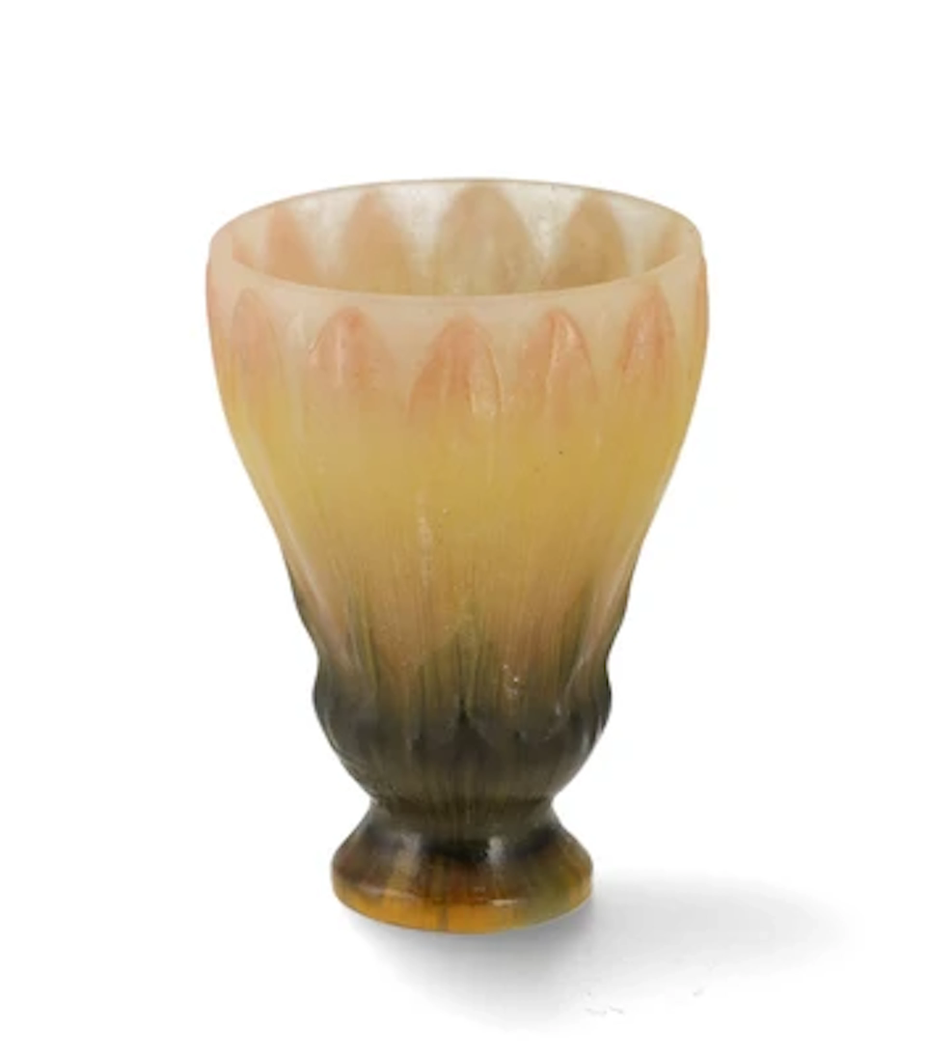 Henri Bergé, a "Lotus" vase, Amalric Walter, Nancy, 1906-13