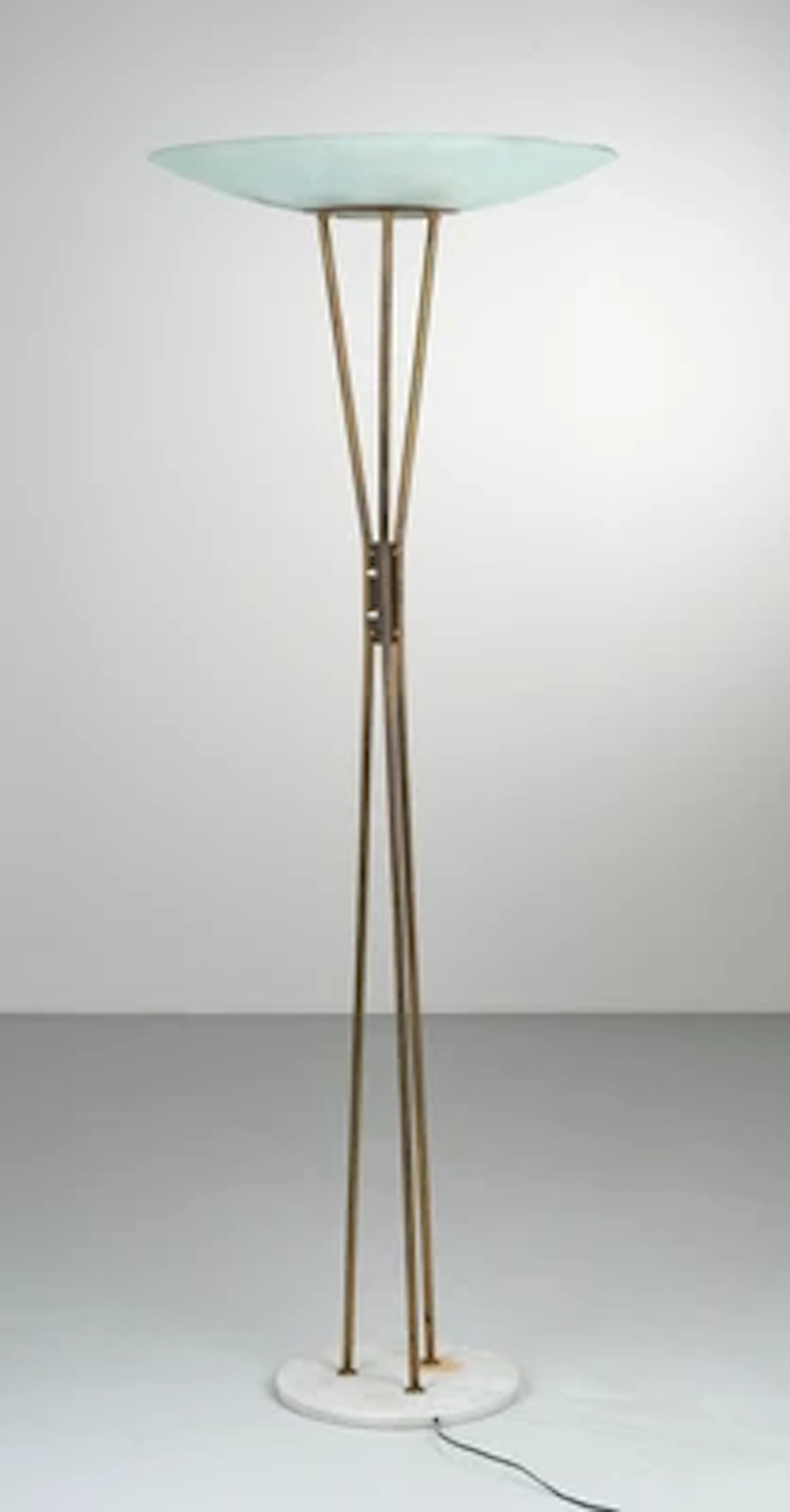 A floor lamp mod. 4013, designed by Gaetano Scolari
