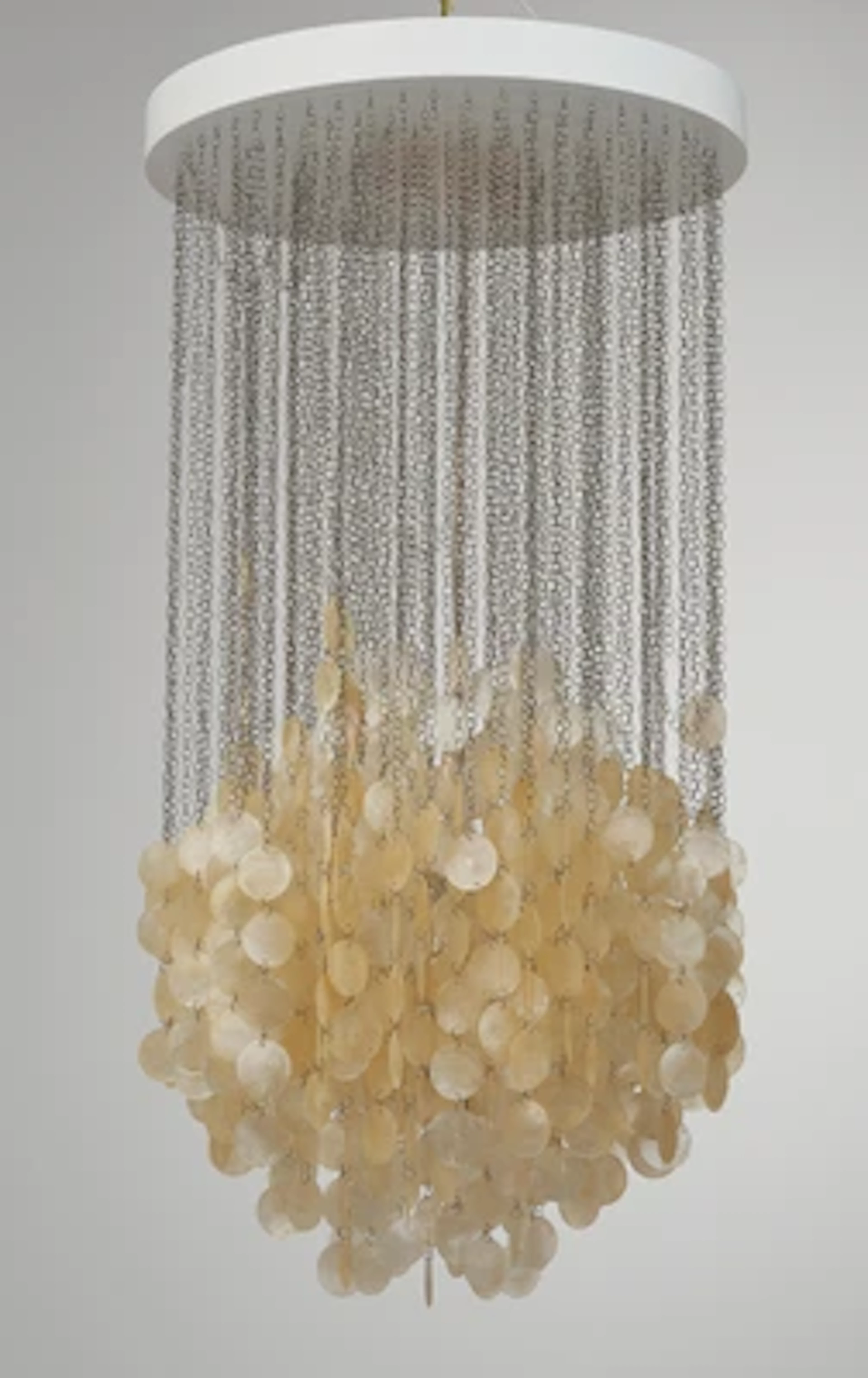 A large hanging lamp mod. "Shell Fun 4 DM", designed by Verner Panton