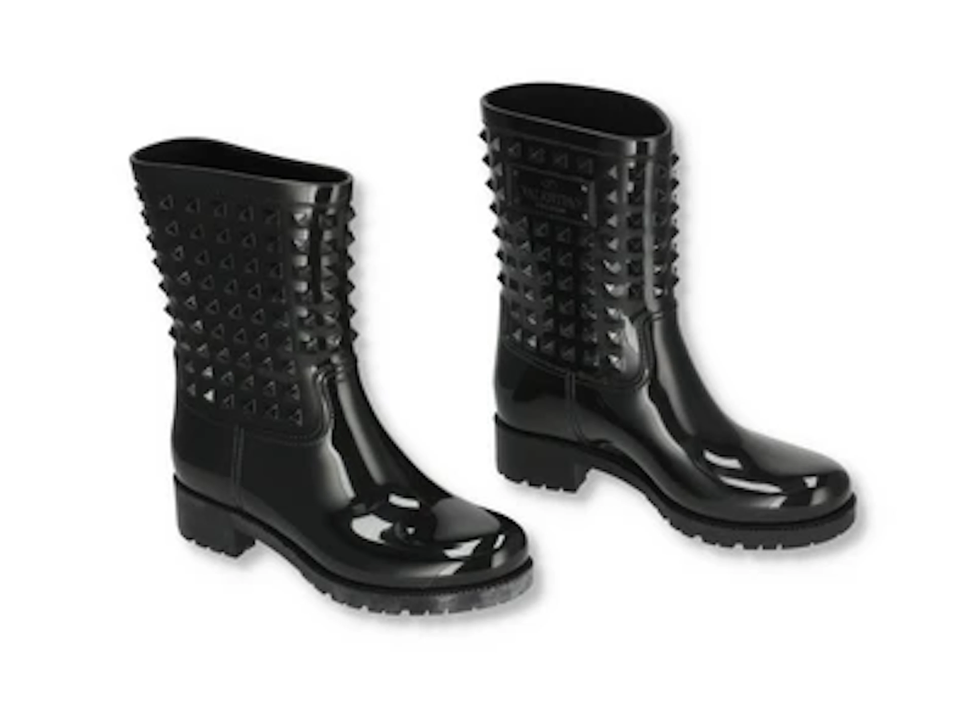VALENTINO GARAVANI Rockstud Regenstiefel