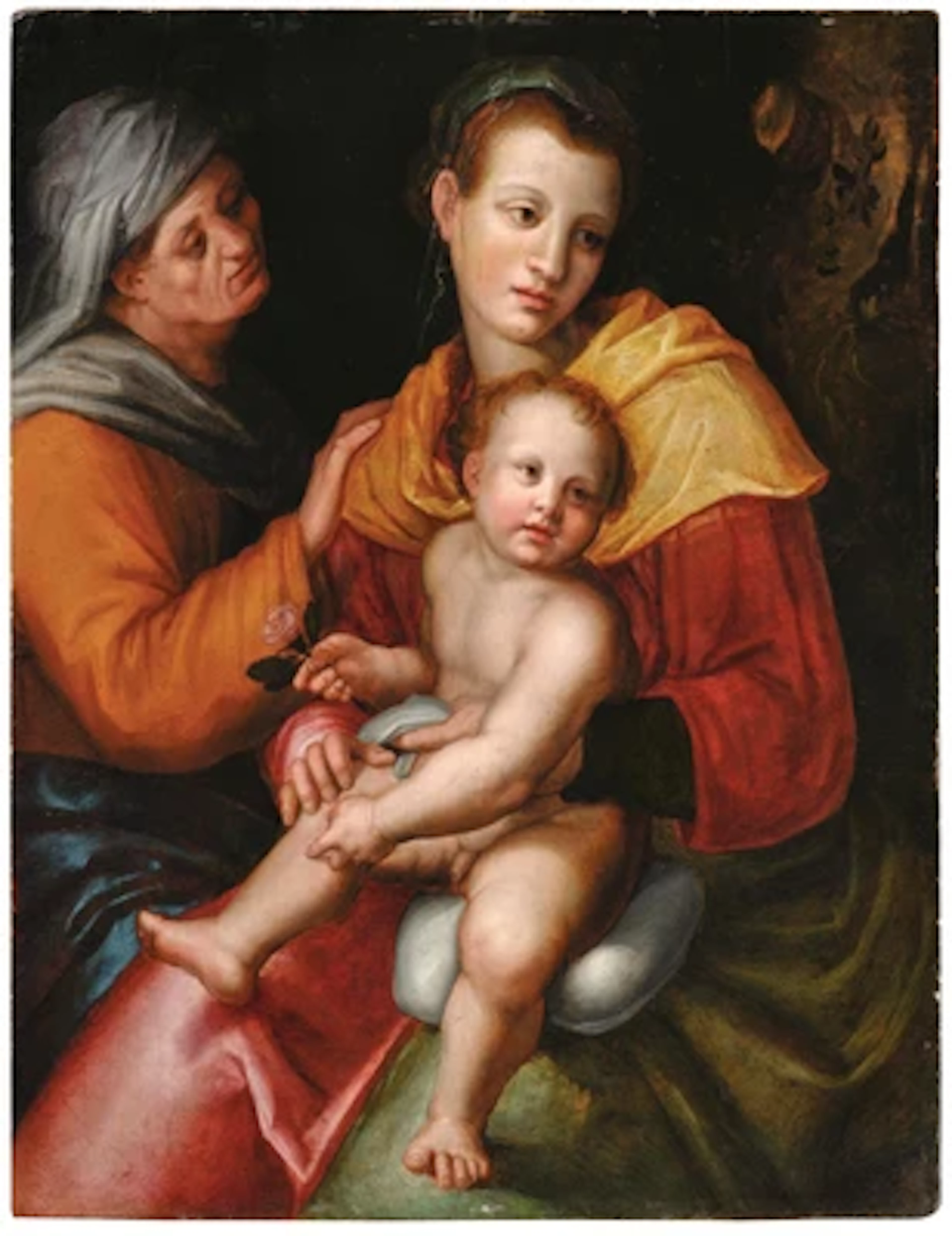 Florentine School, circa 1570, an artist from the Studiolo of Francesco I
