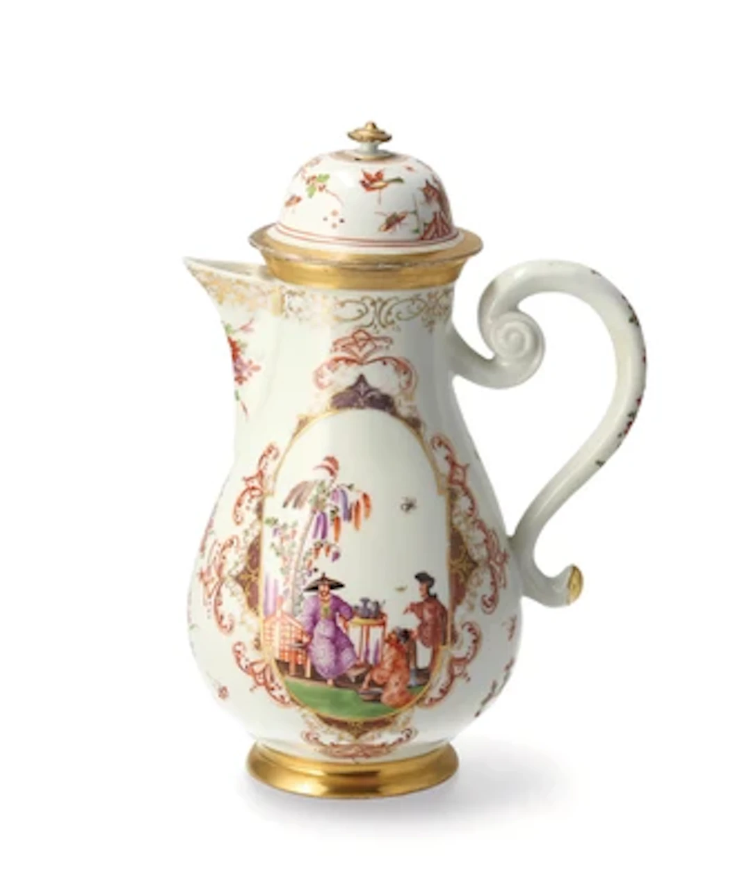 An Early Jug with Höroldt Chinoiseries, Meissen, c. 1723–25