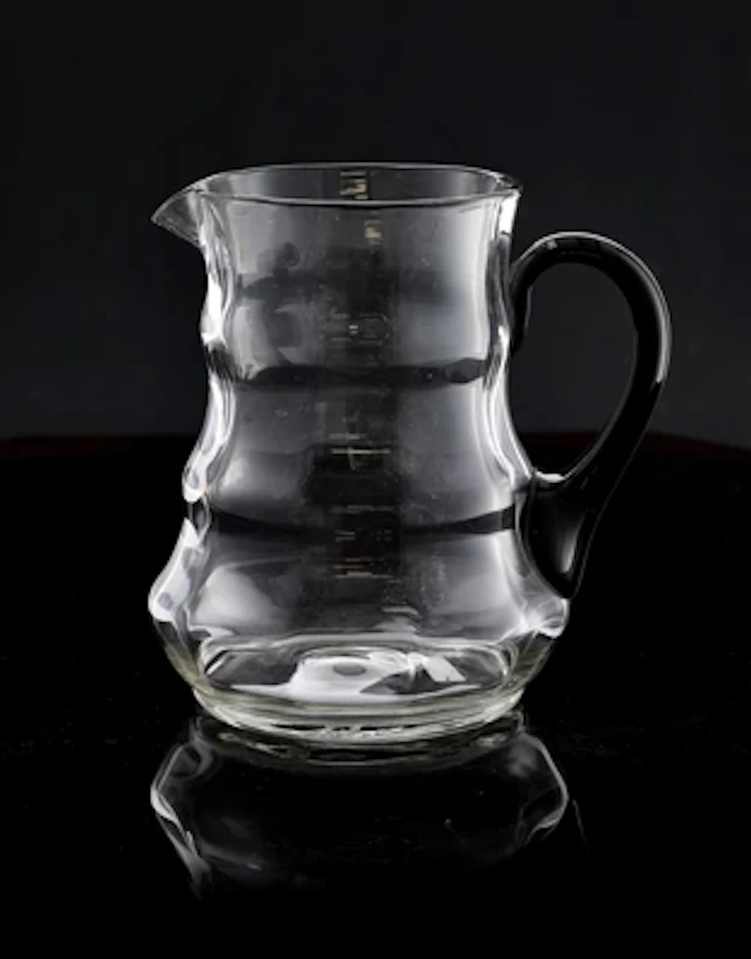 A jug, designed by Josef Hoffmann, executed by J. & L. Lobmeyr, Vienna