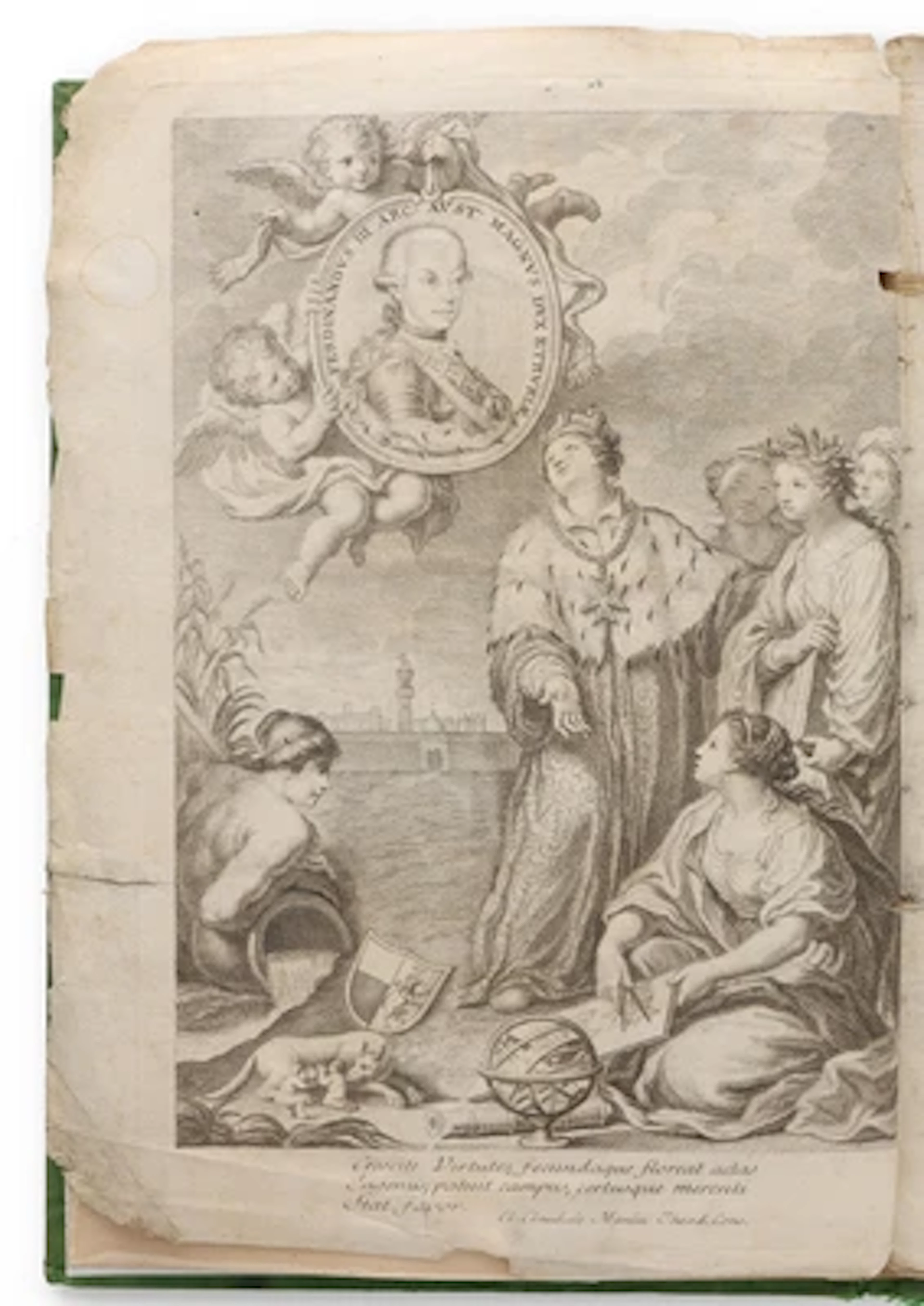 (ITALIEN, SIENA) FERDINAND III. UND LUISA MARIA.