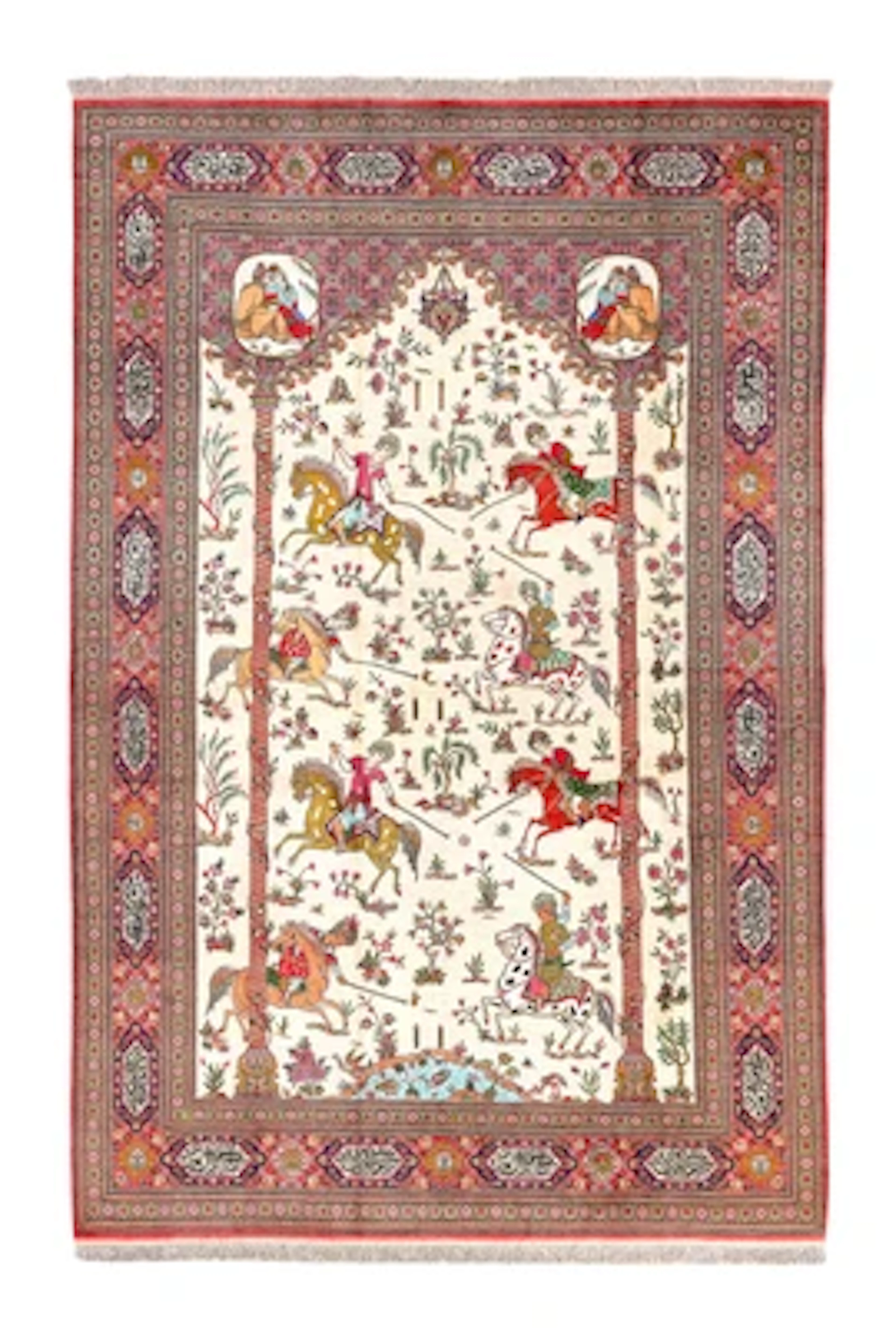 Ghom Silk, Iran, c. 305 x 200 cm