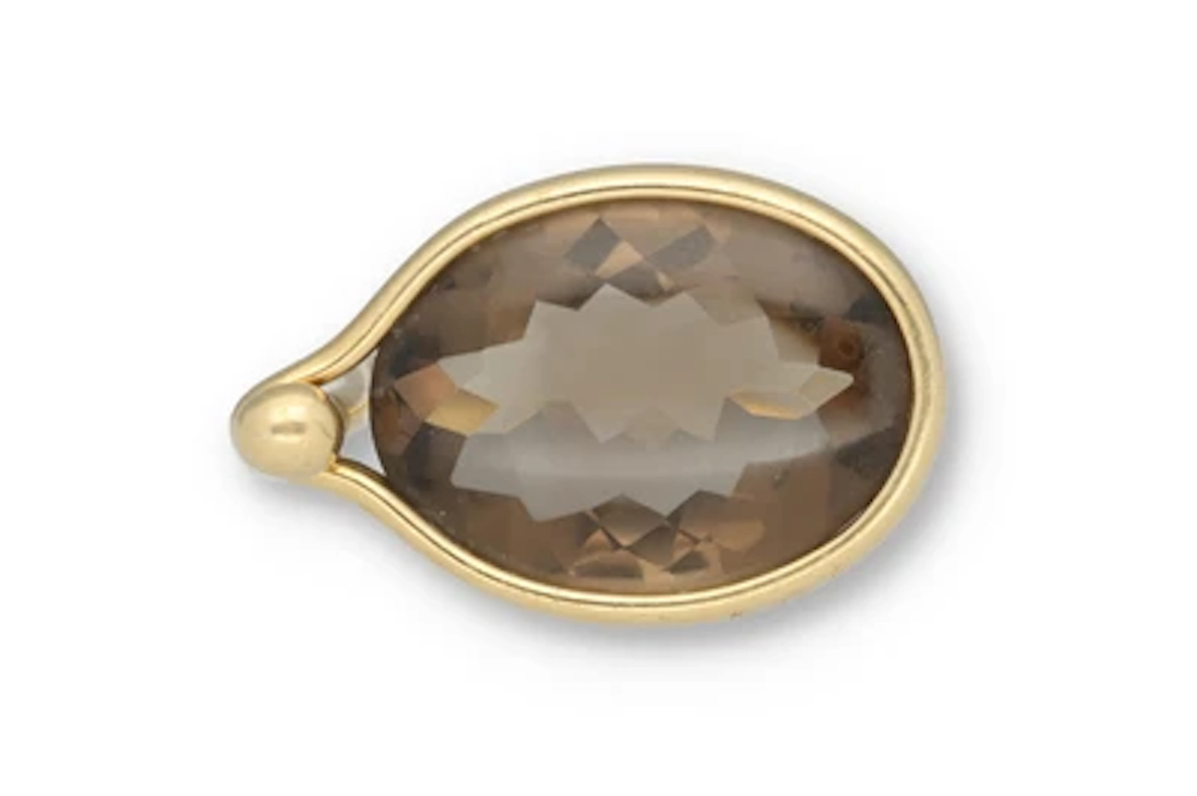 Georg Jensen Rauchquarz Ring