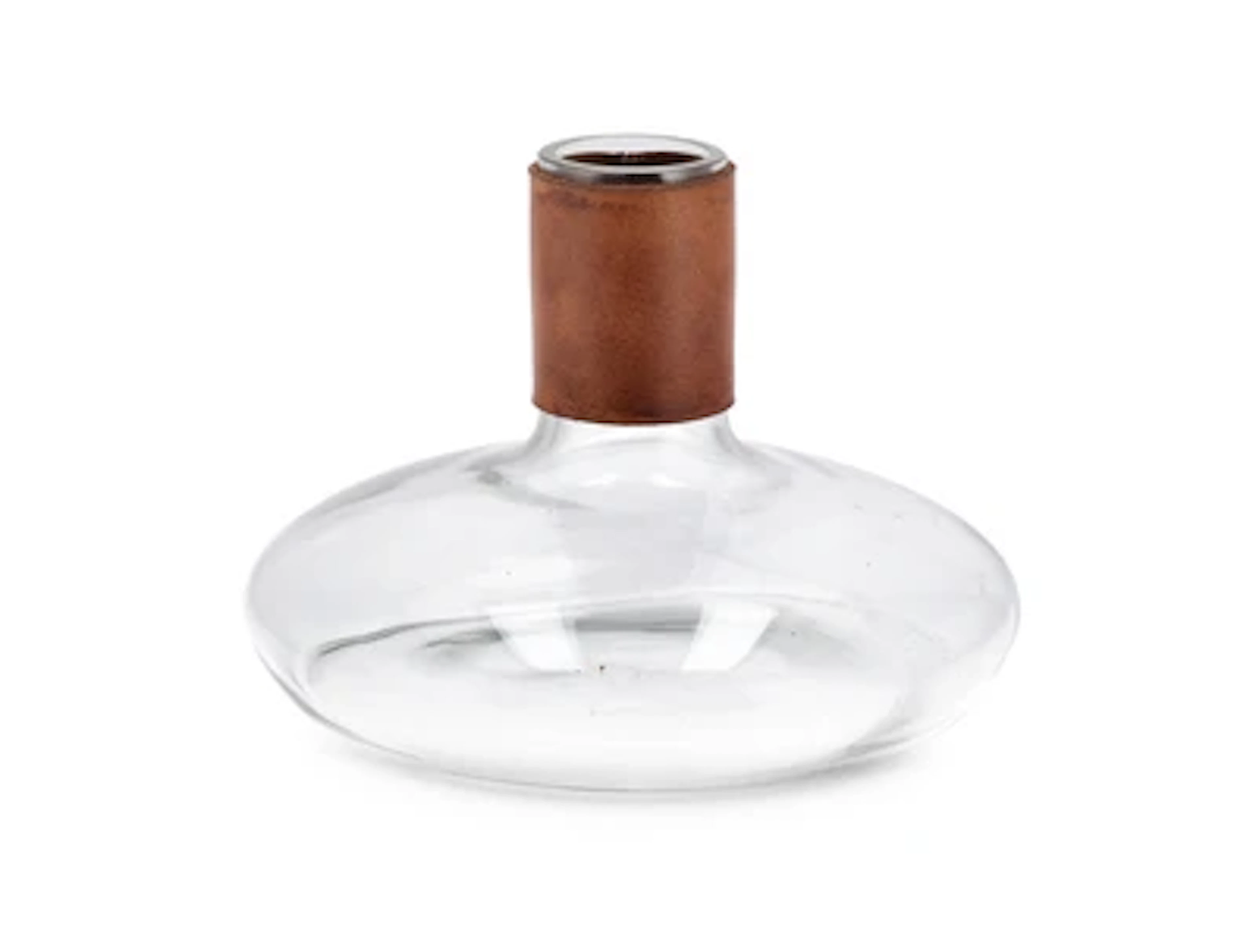 A decanter or tuberculin flask, model number 4748, Carl Auböck, Vienna, c. 1960