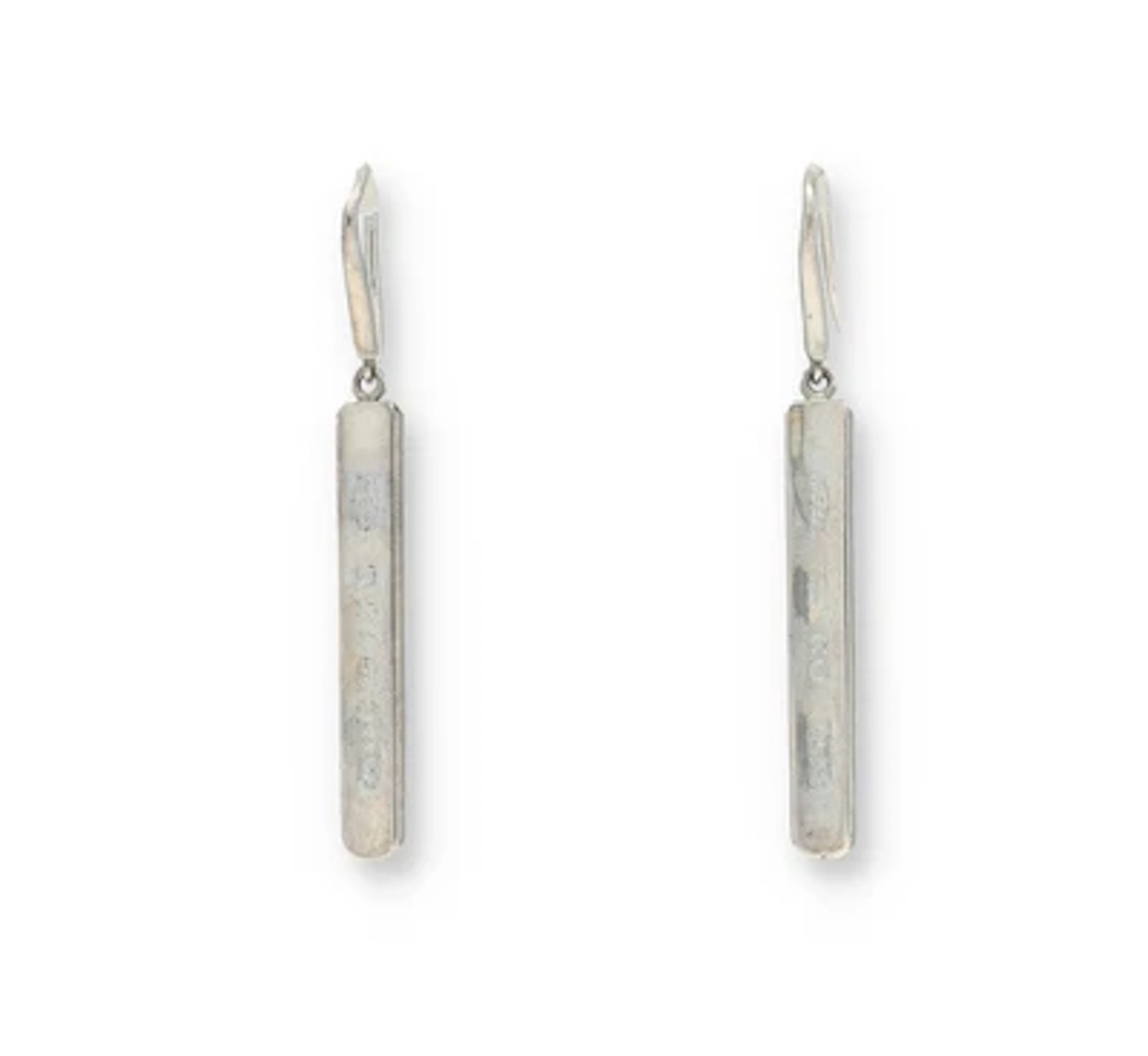 Paar Ohrgehänge aus Sterlingsilber, Tiffany & Co., 2003