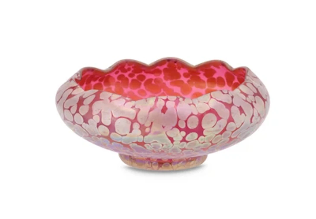 A bowl, Johann Lötz Witwe, Klostermühle, c. 1900