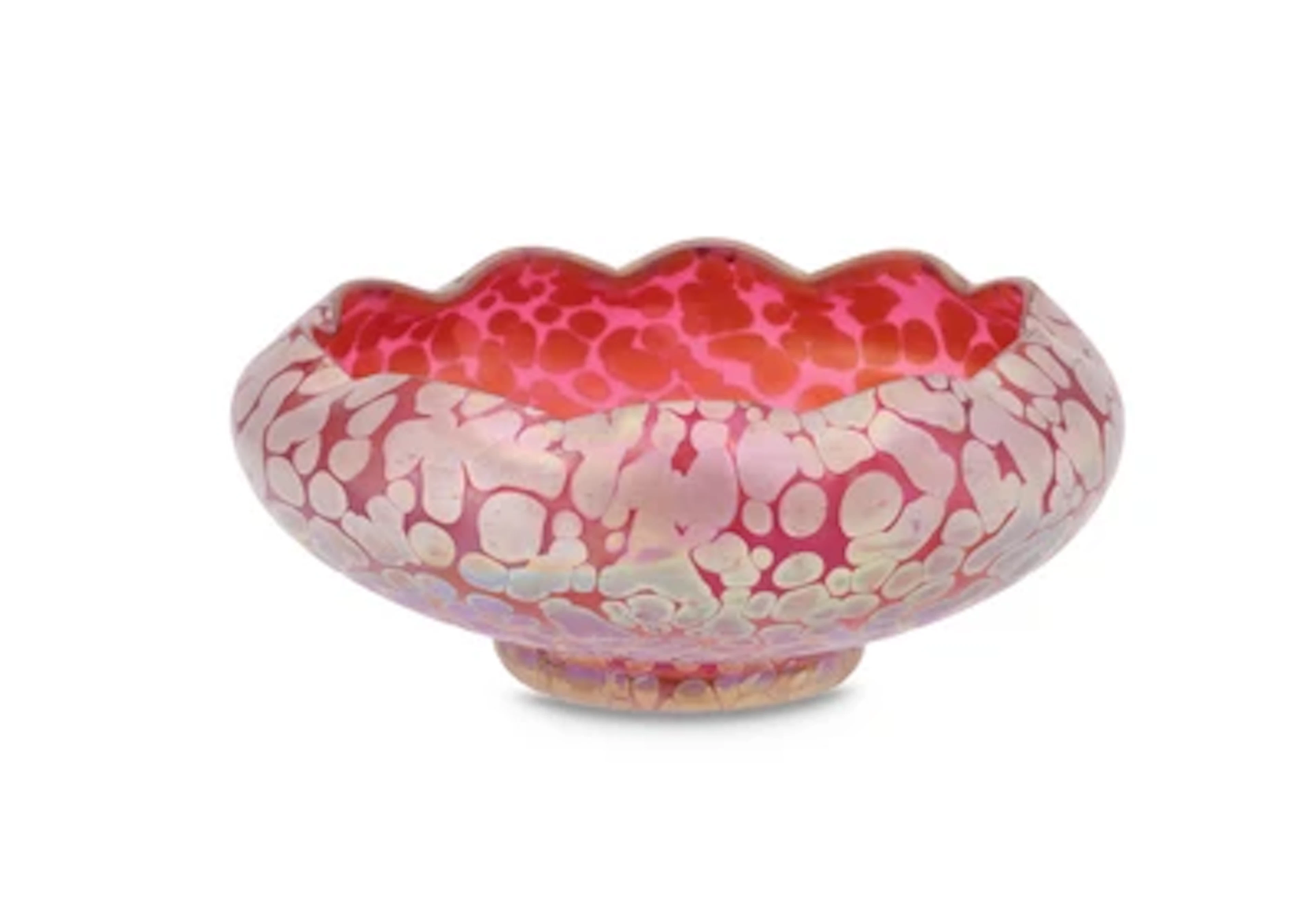 A bowl, Johann Lötz Witwe, Klostermühle, c. 1900