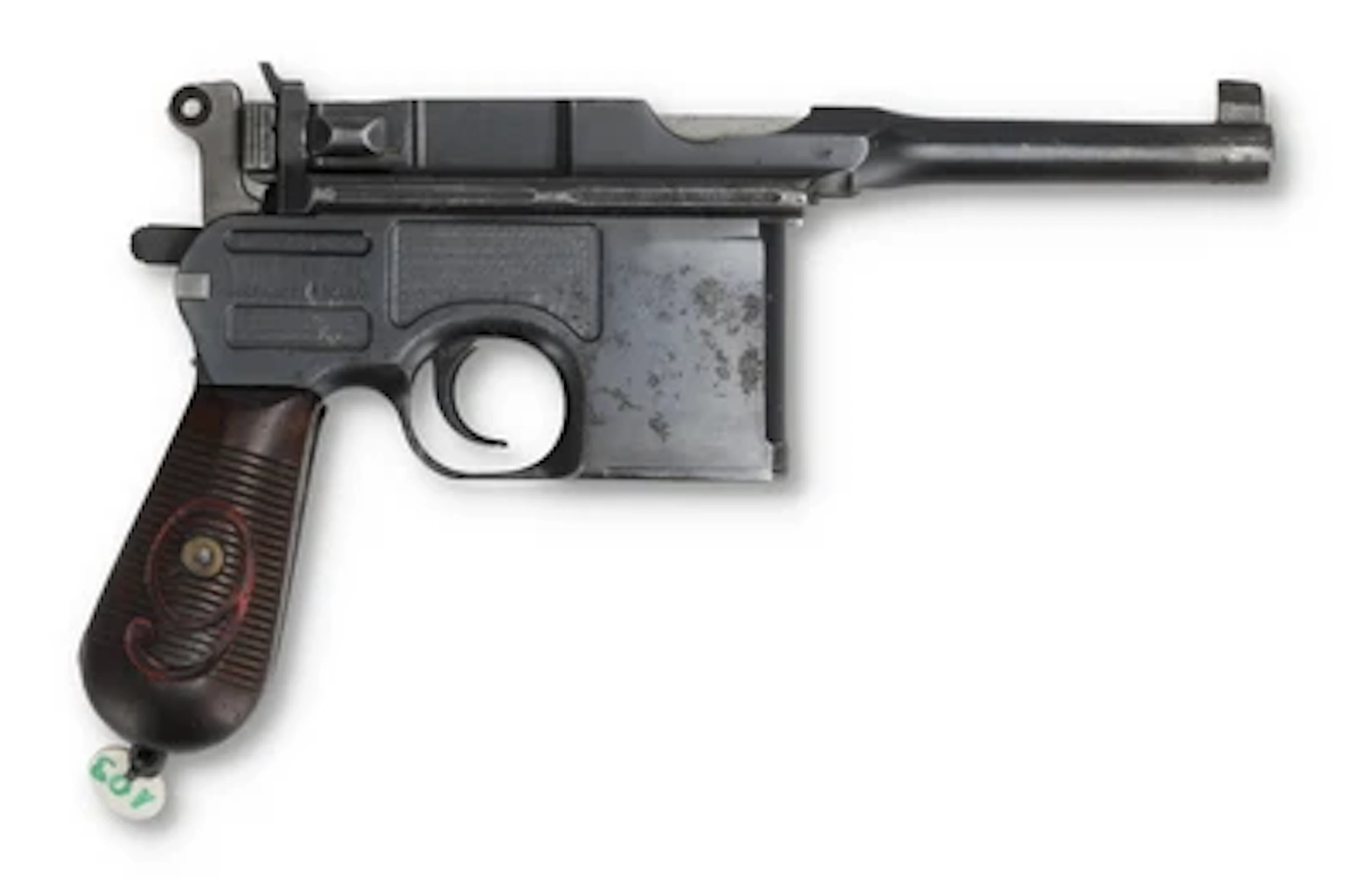Pistole, Waffenfabrik Mauser - Oberndorf, Mod.: C96 M1912 der deutschen
