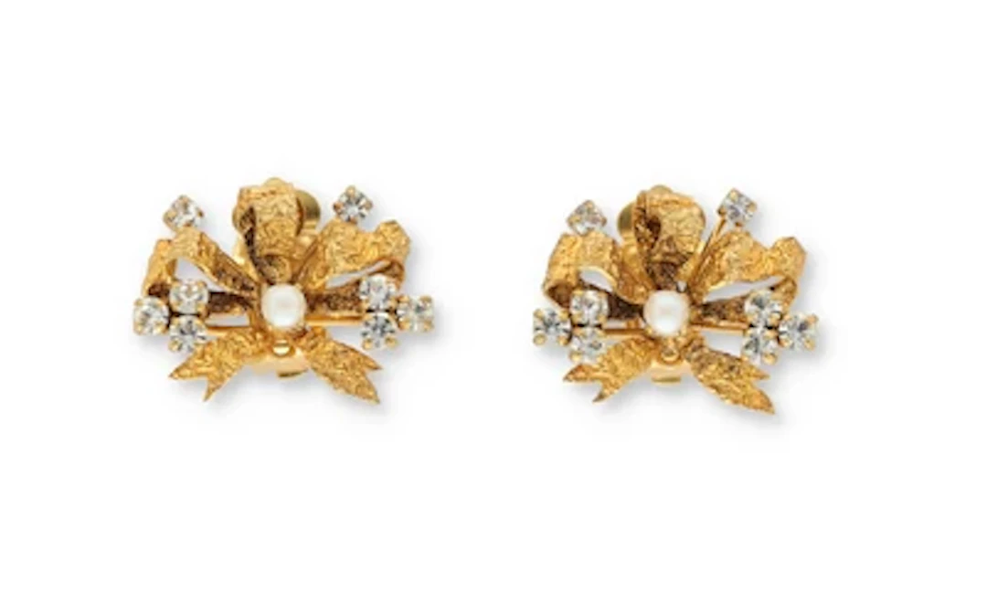 Bijoux Christian Dior - Paar Ohrclips, 1967