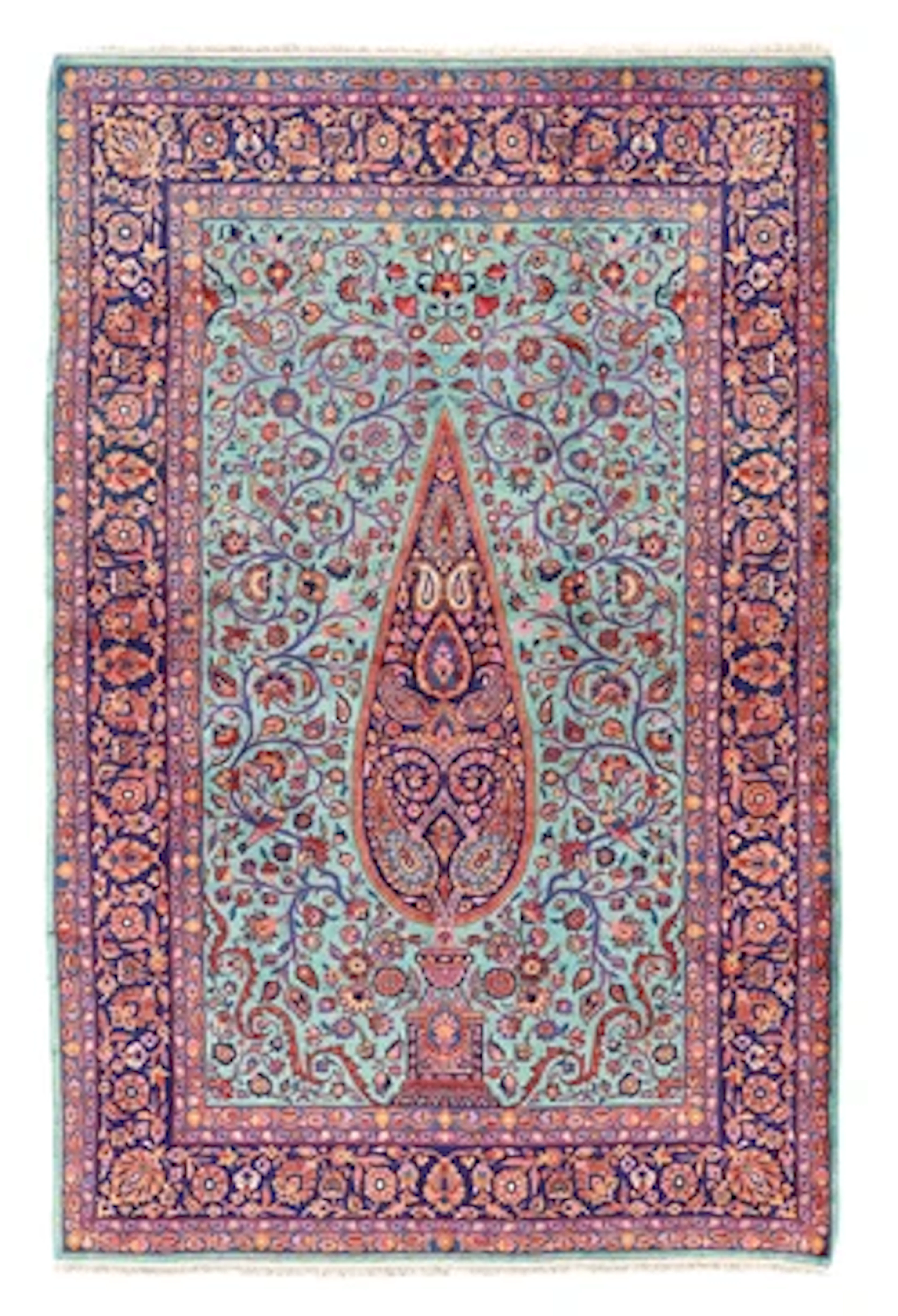 Kashan Manchester, Iran, c. 198 x 128 cm