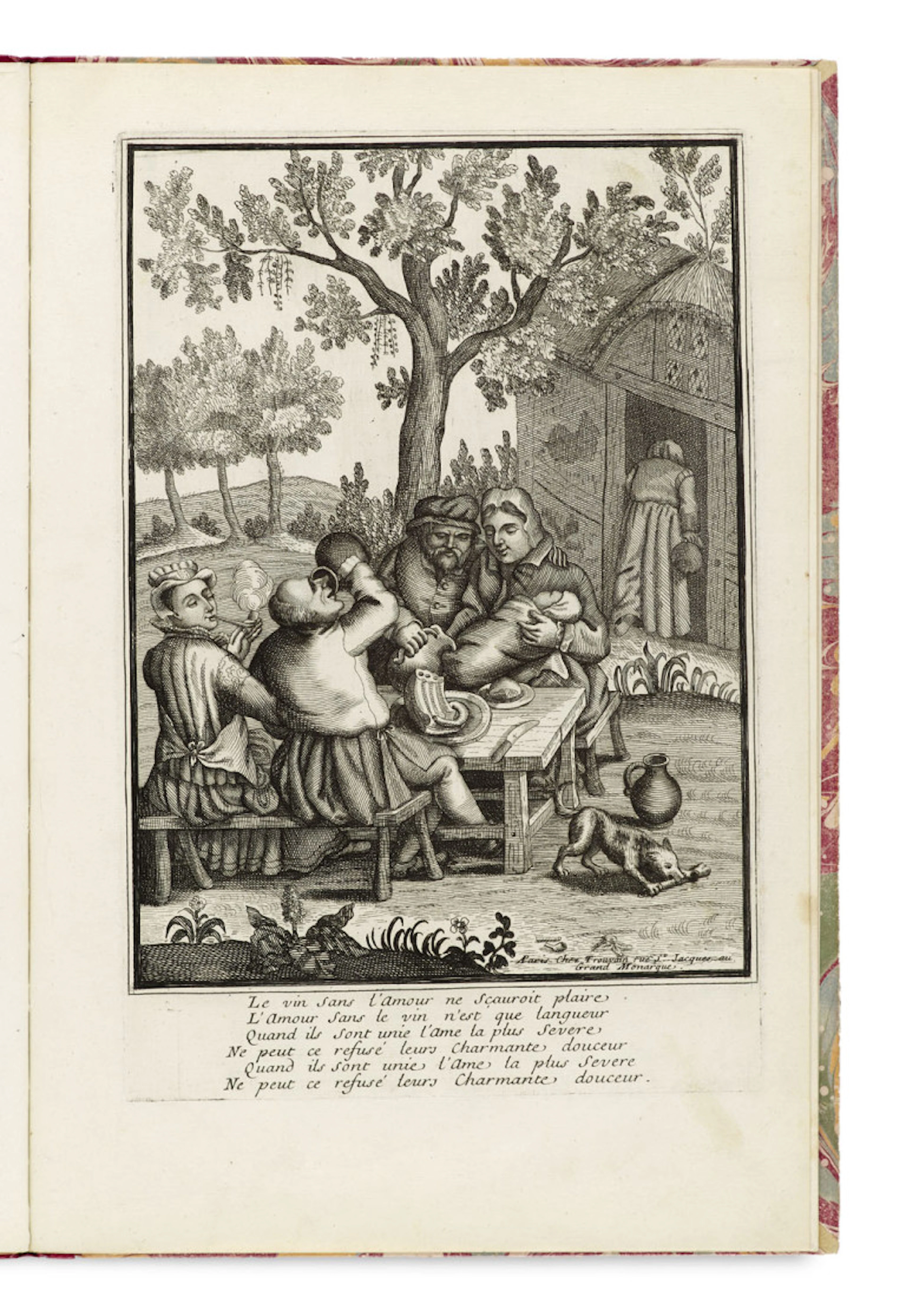 Antoine Trouvain. Scènes campagnardes. Folge …