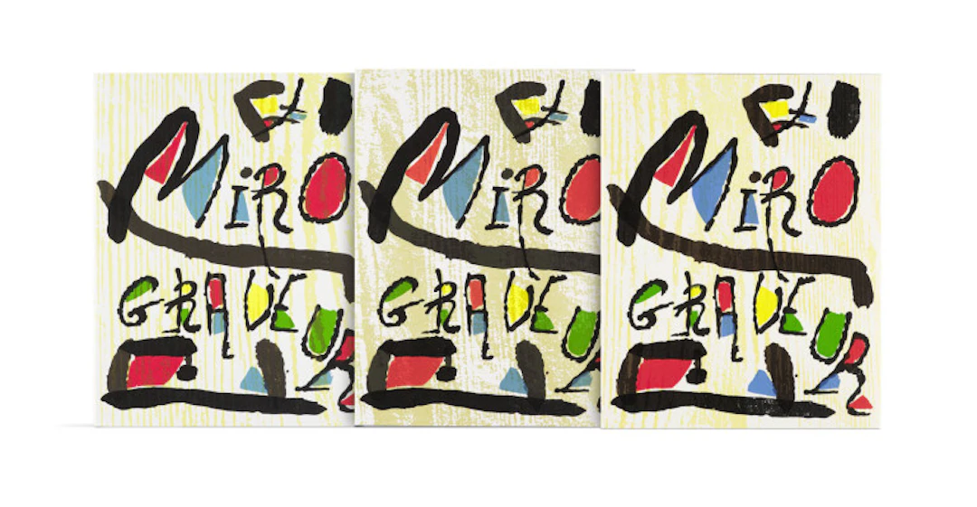 Jacques Dupin. Miró Radierungen I-III. 3 …