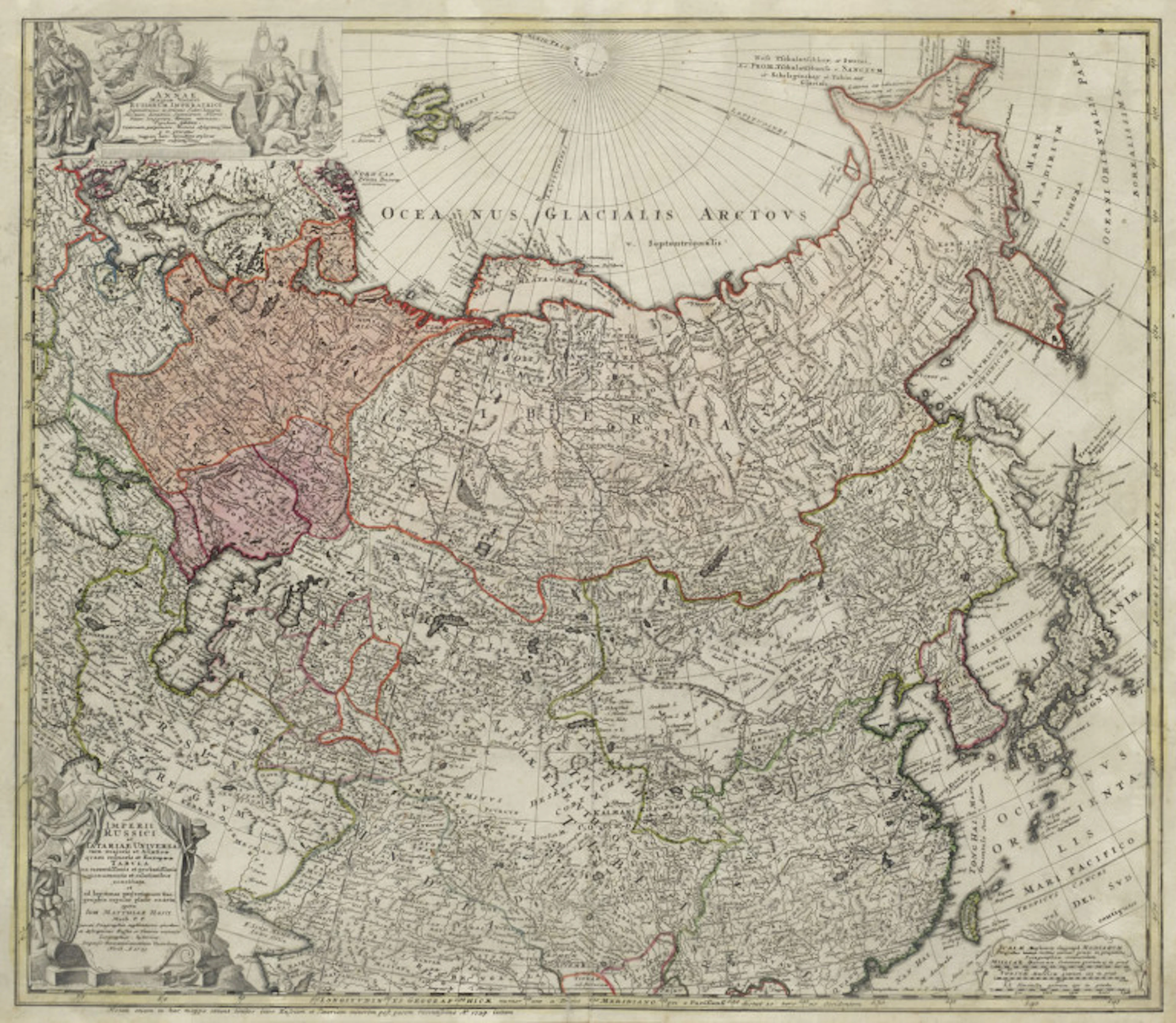 Johann Matthias Hasius. Imperii Russici et Tatariae …