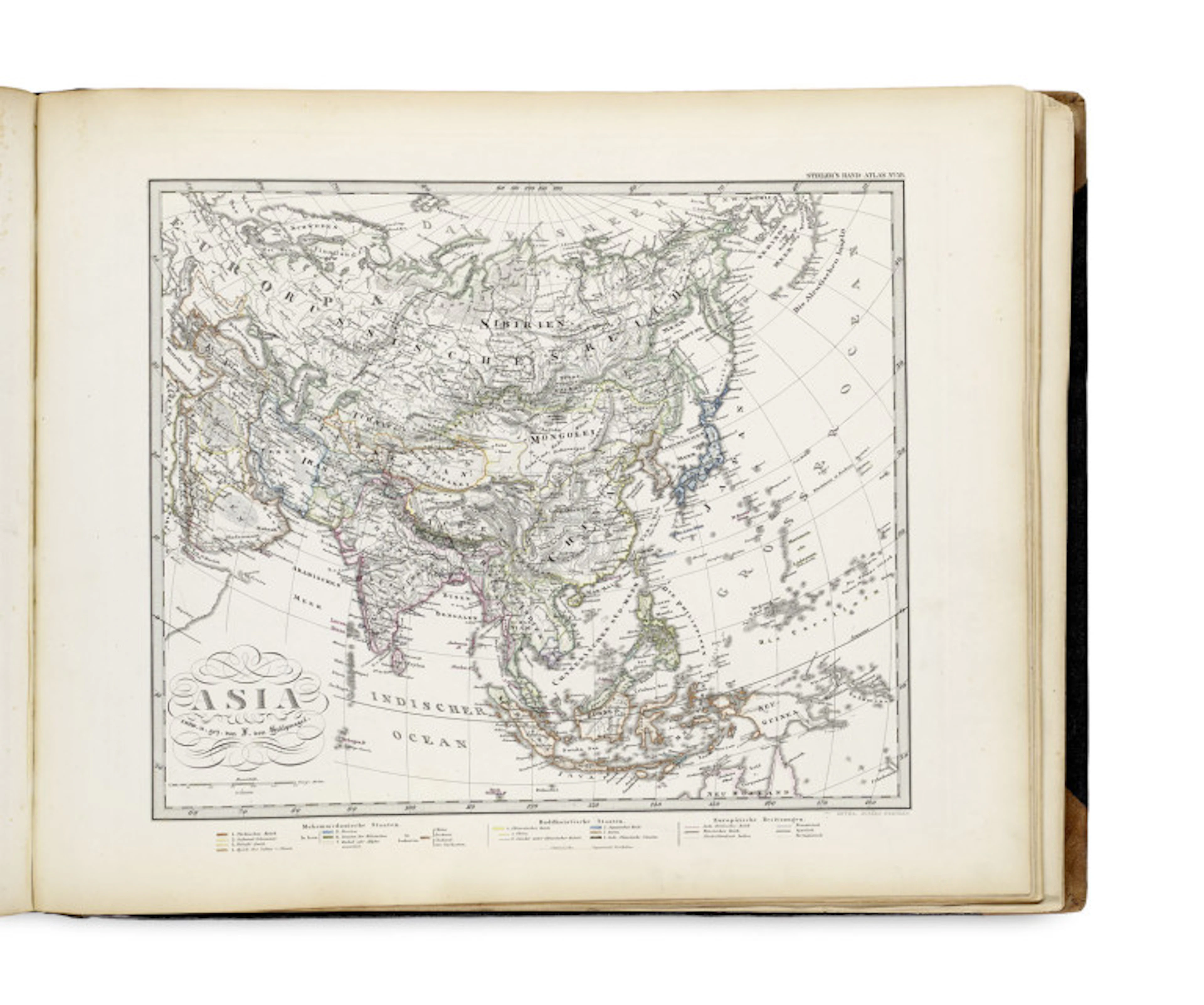 Adolf Stieler. Handatlas über alle Theile …