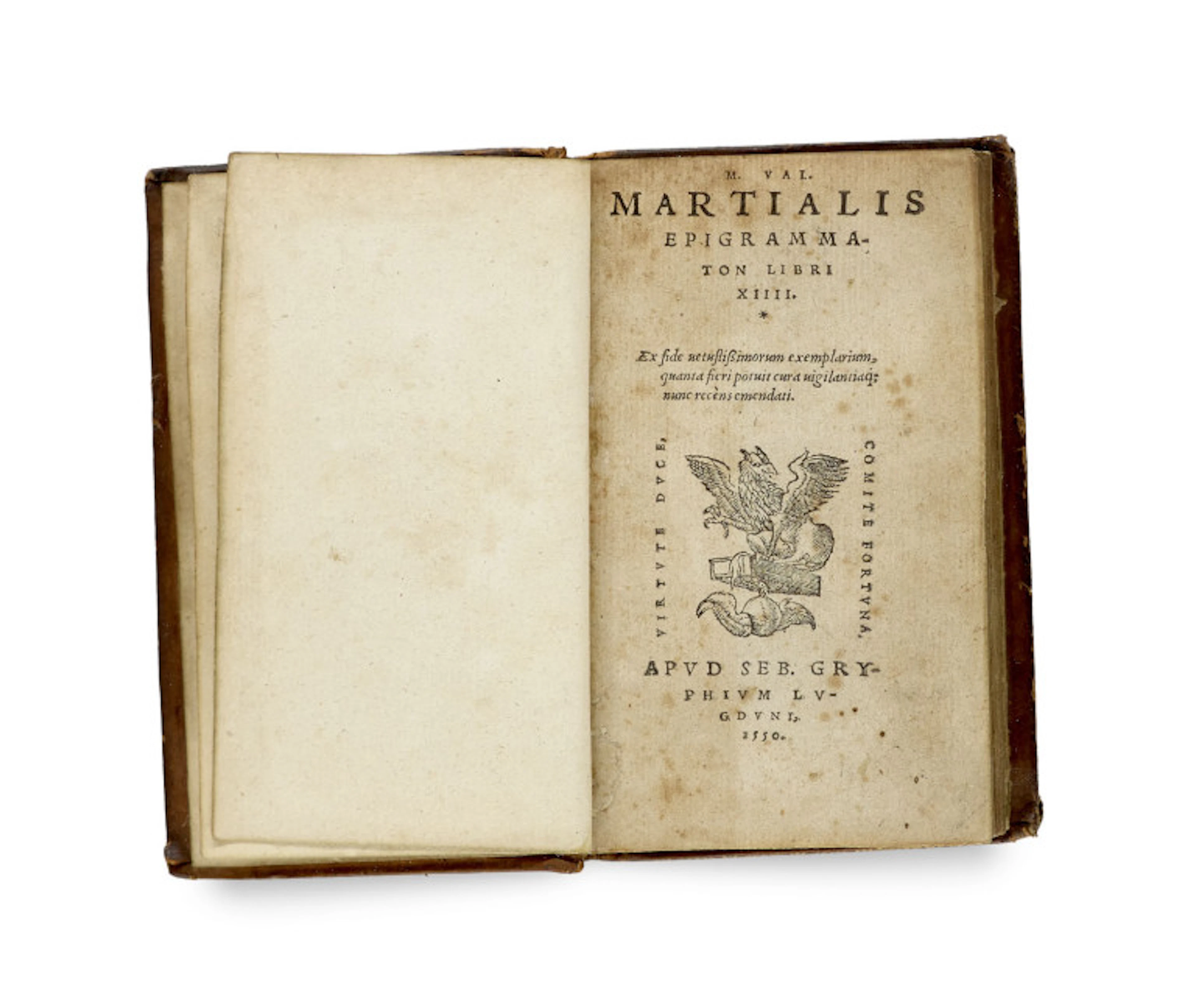 Marcus Valerius Martialis. Epigrammaton libri XIII. Mit …