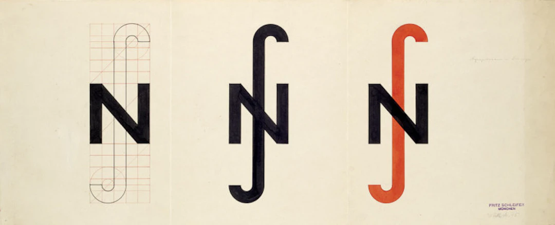 Fritz Schleifer. Signetentwurf für …