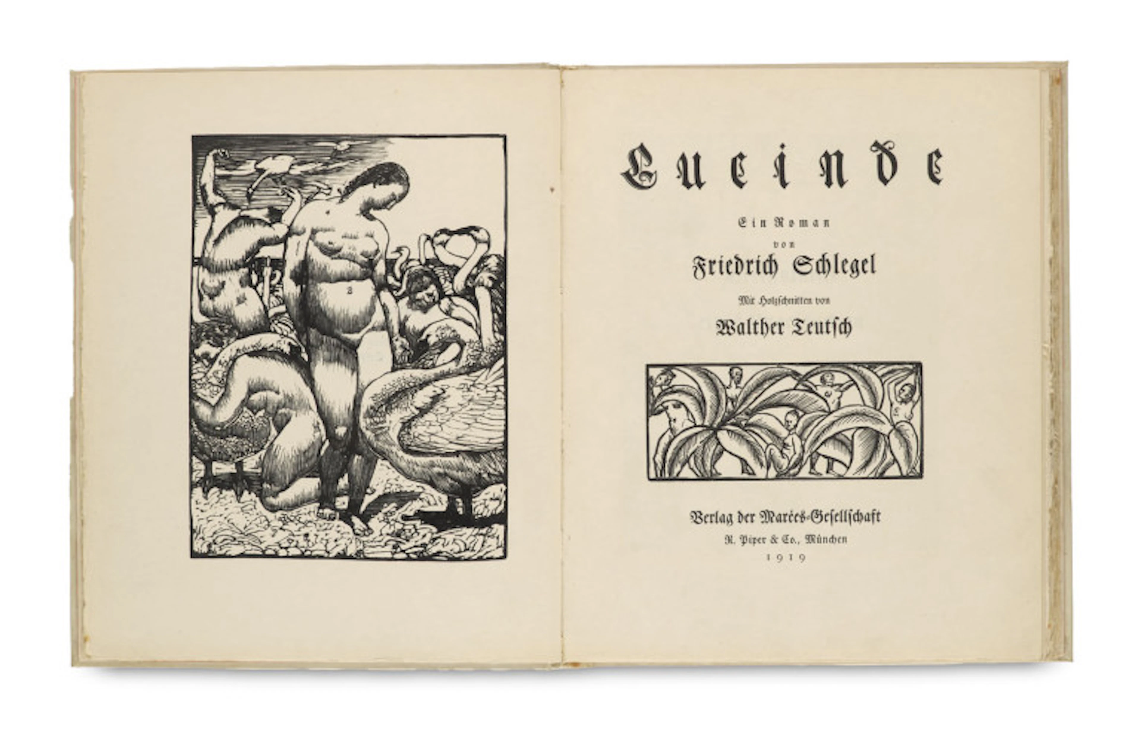 Friedrich Schlegel. Lucinde. Mit 44 …