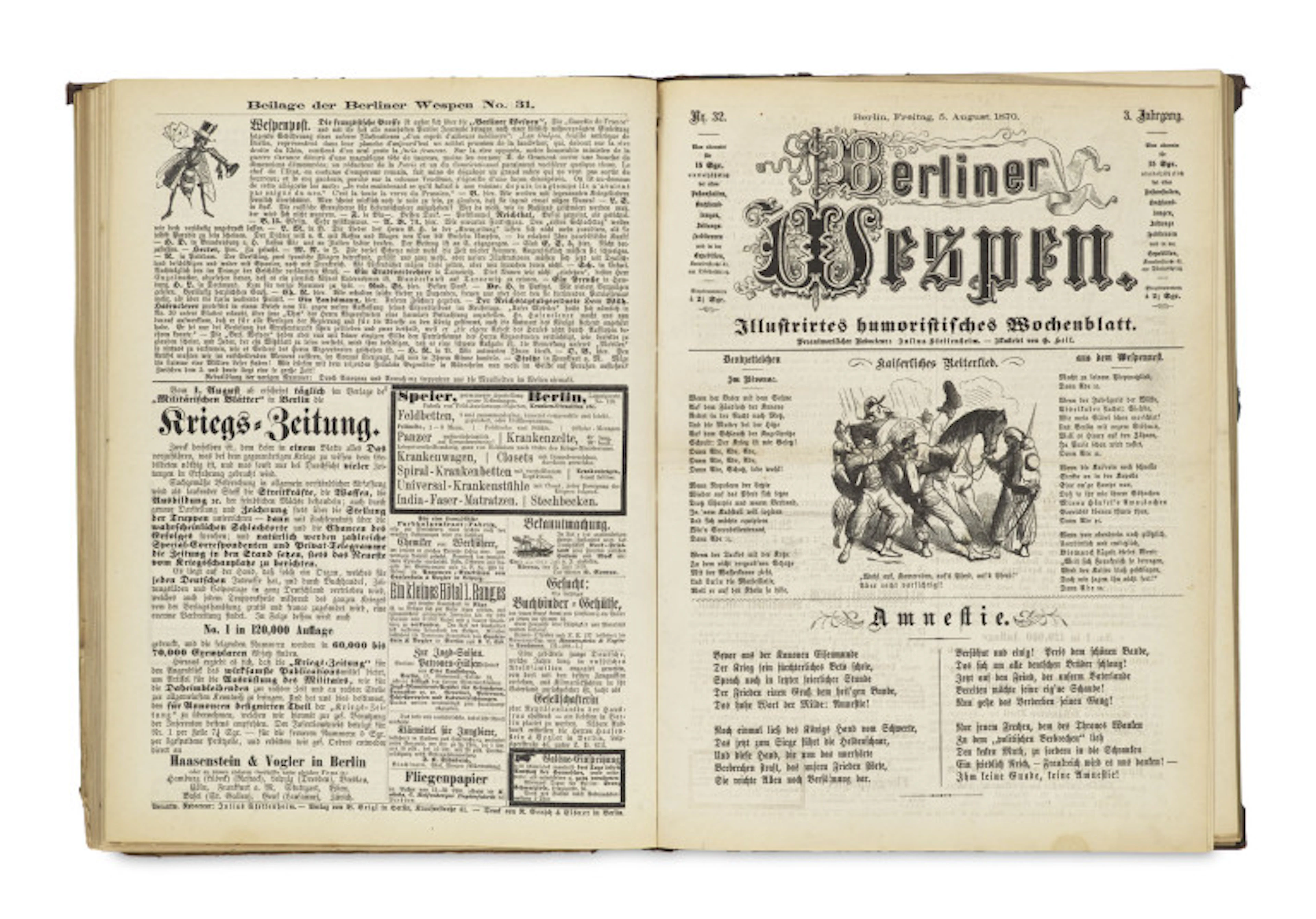 Berliner Wespen. Illustrirtes …
