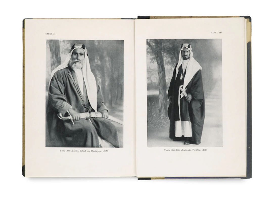 Max Frhr. von Oppenheim. Die Beduinen. 4 Bde. Mit 3 …