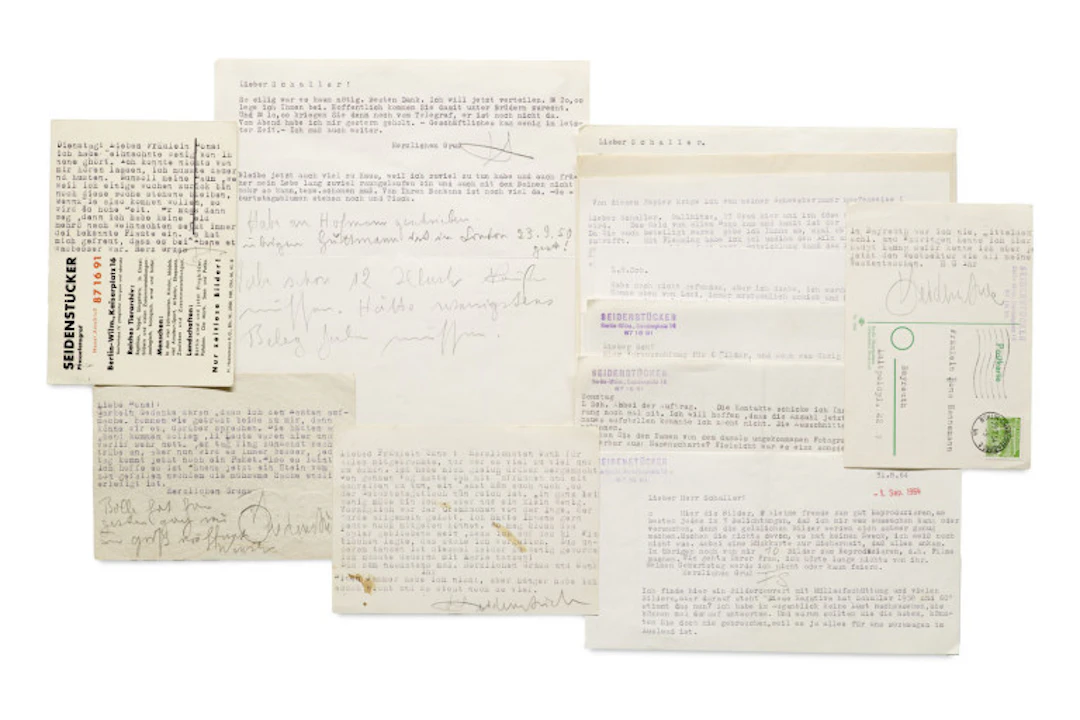 Friedrich Seidenstücker u. Hans Schaller. Sammlung von 18 …