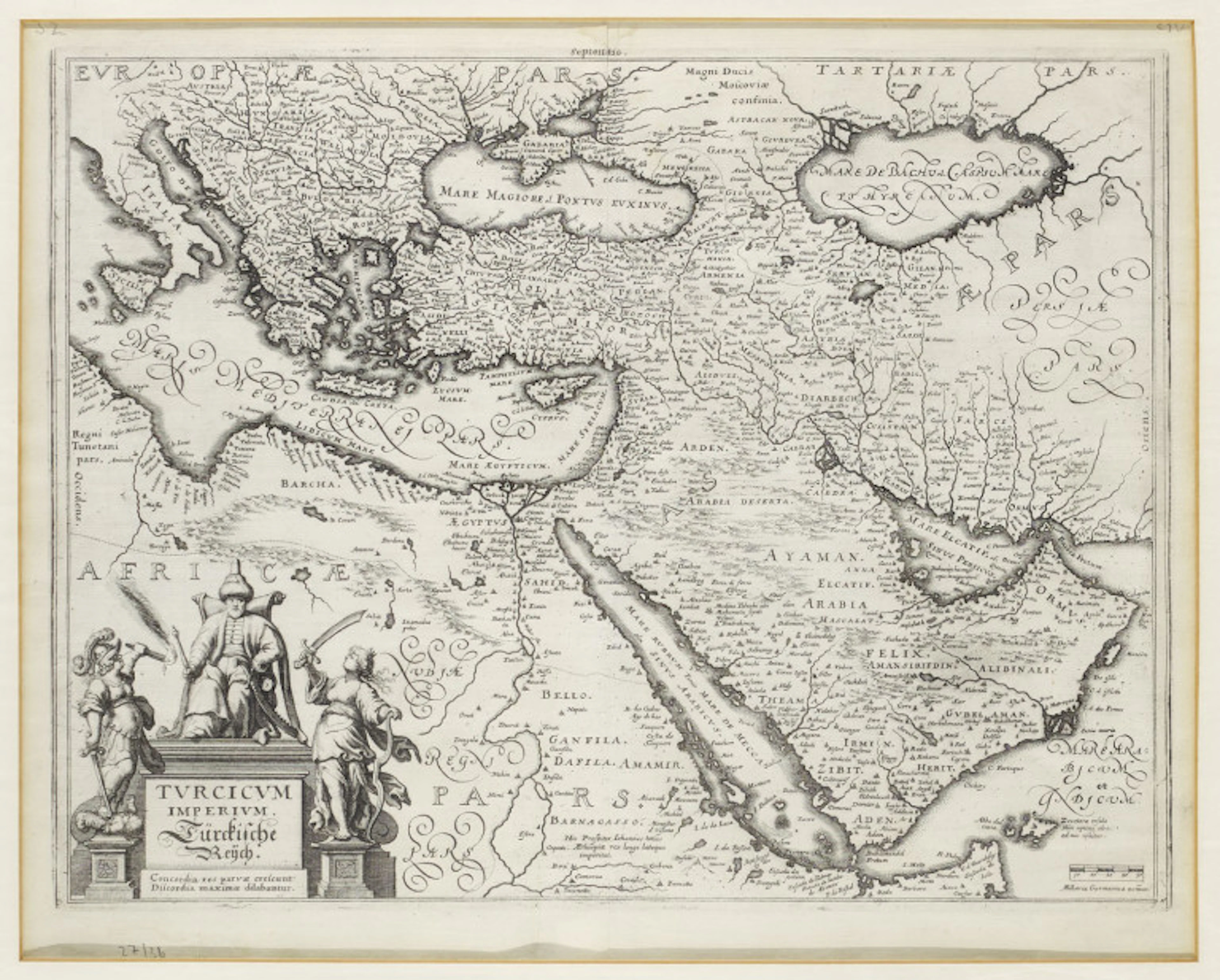 Matthäus d. Ä. Merian. Turcicum Imperium/Türckische …