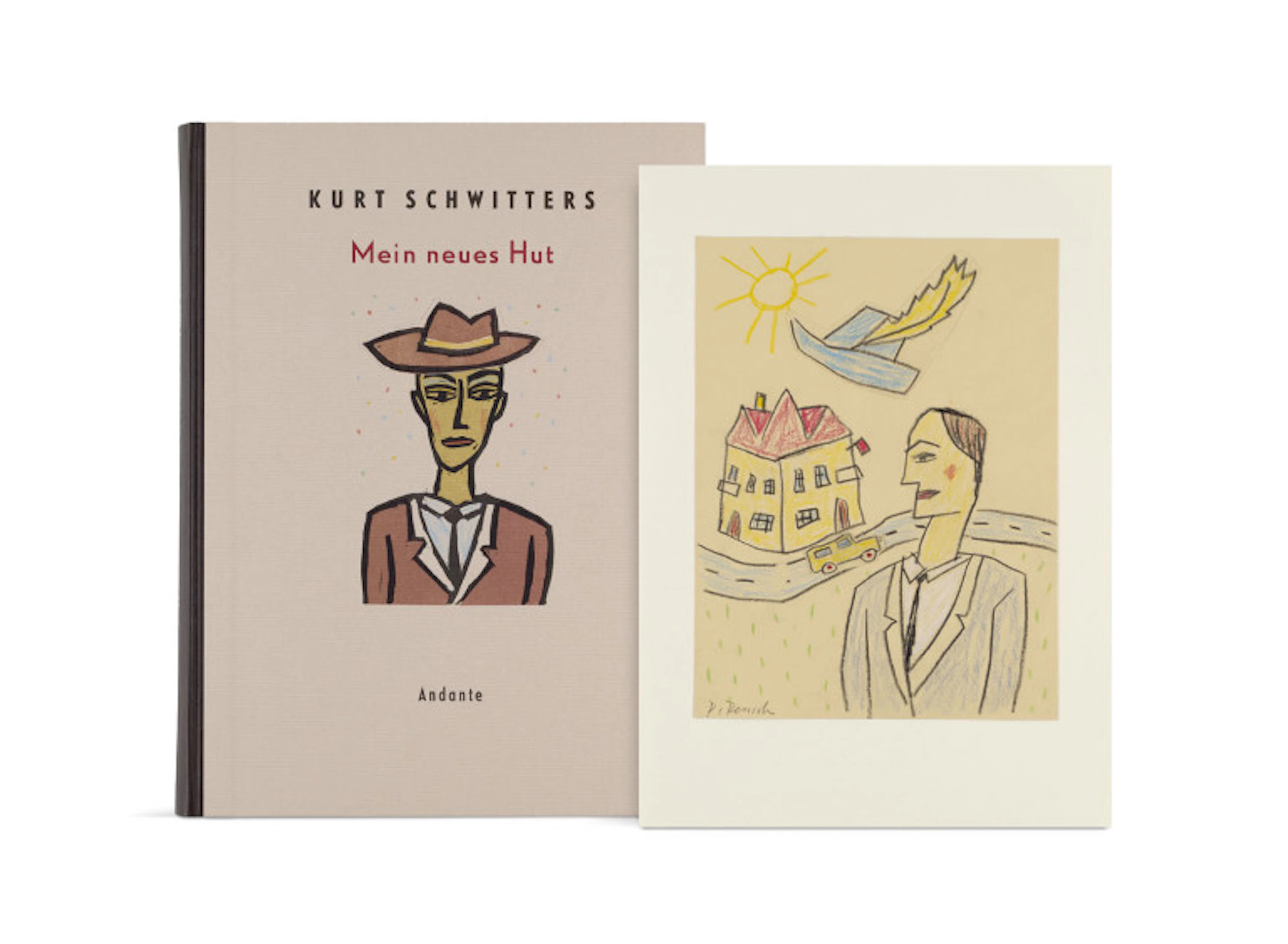 Kurt Schwitters. Mein neues Hut. Mit 29 …