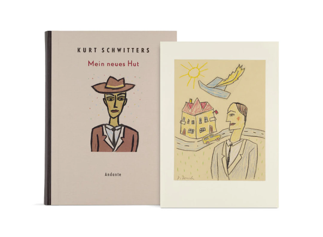 Kurt Schwitters. Mein neues Hut. Mit 29 …