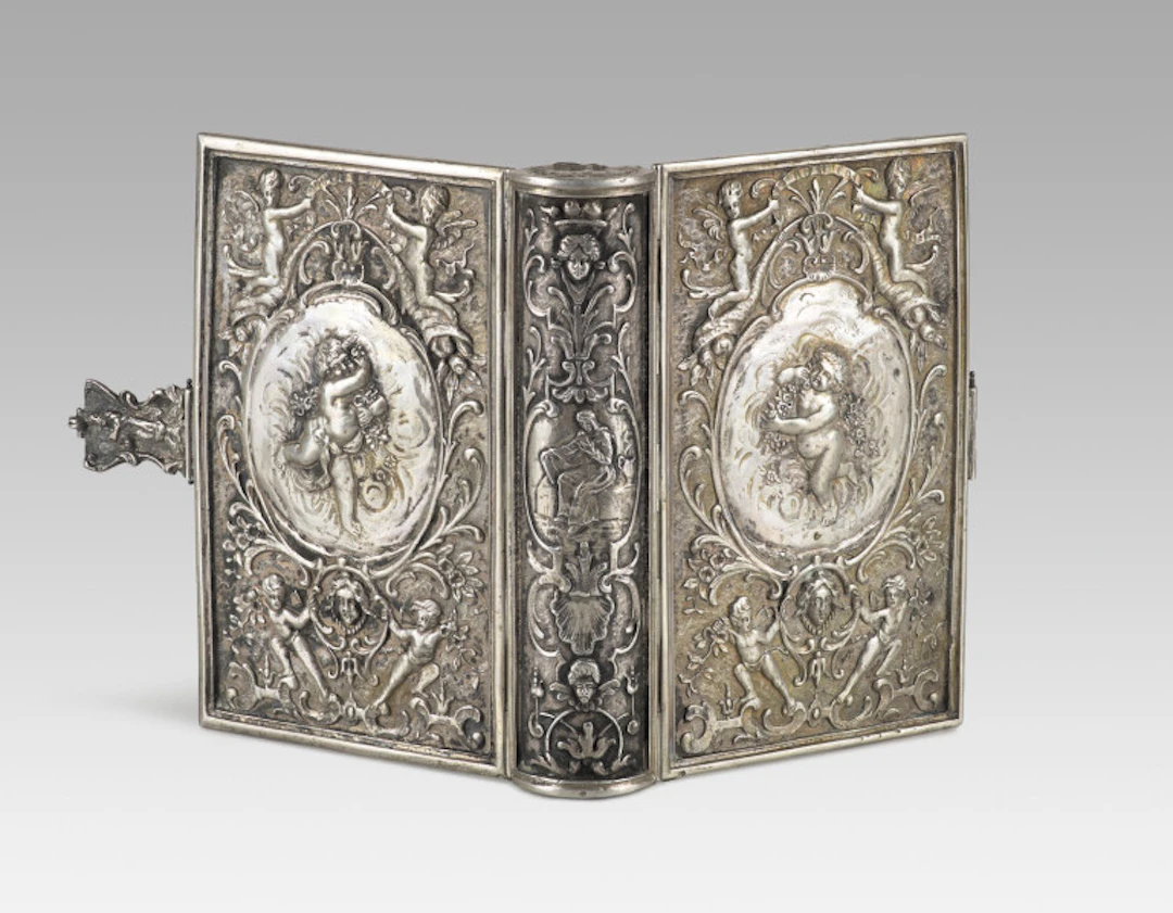 Barocker Bucheinband aus …