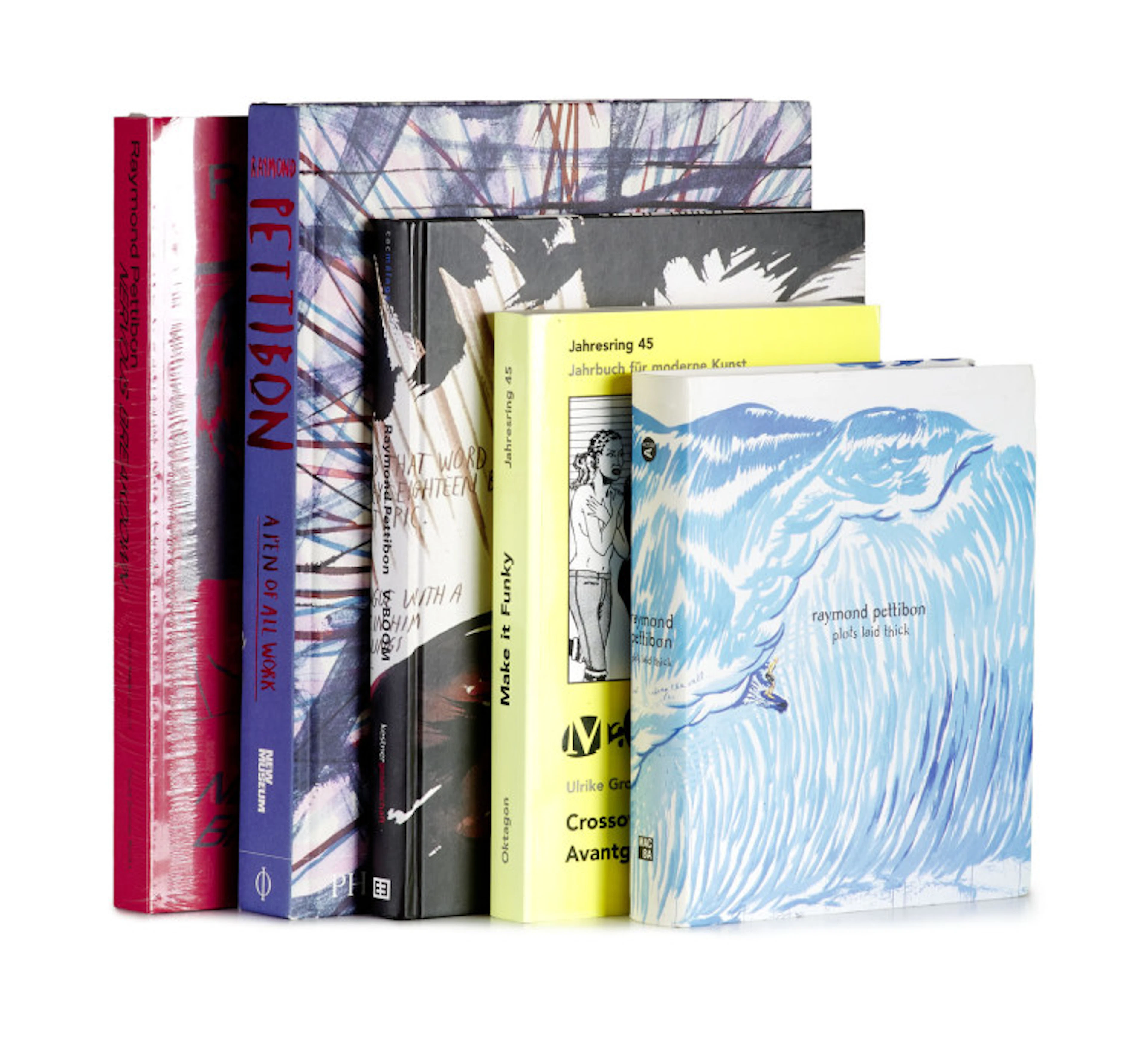 Raymond Pettibon. Sammlung von 5 Bänden zu …