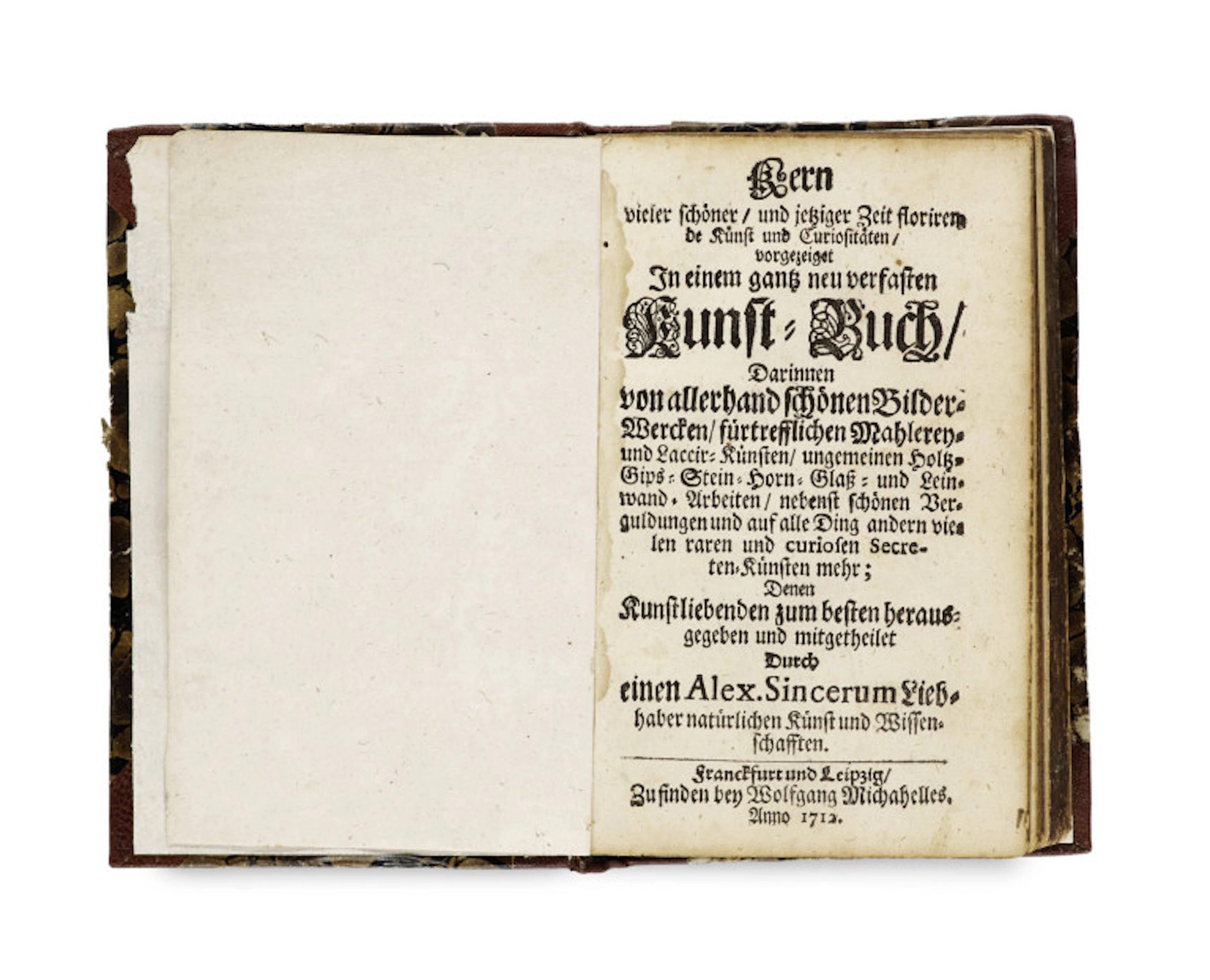 Alexius Sincerus. Kern vieler schöner, und …