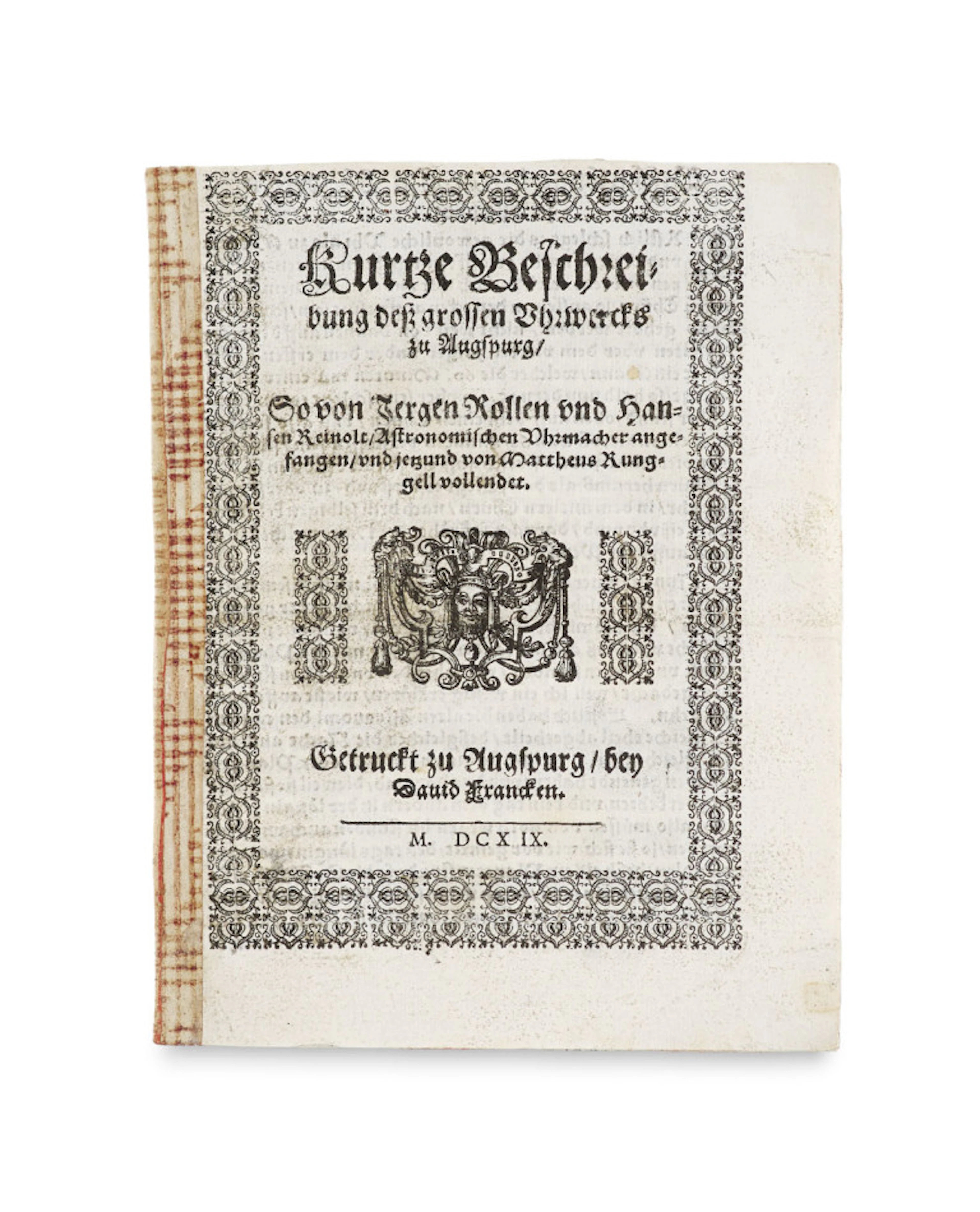 Matthaeus Rungell. Kurtze Beschreibung deß …