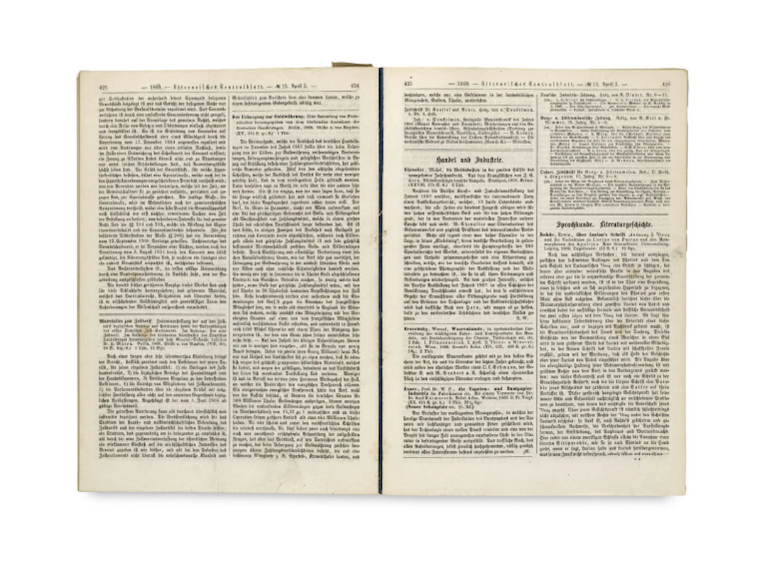 Friedrich Nietzsche. Sammlung von 8 Erstdrucken …