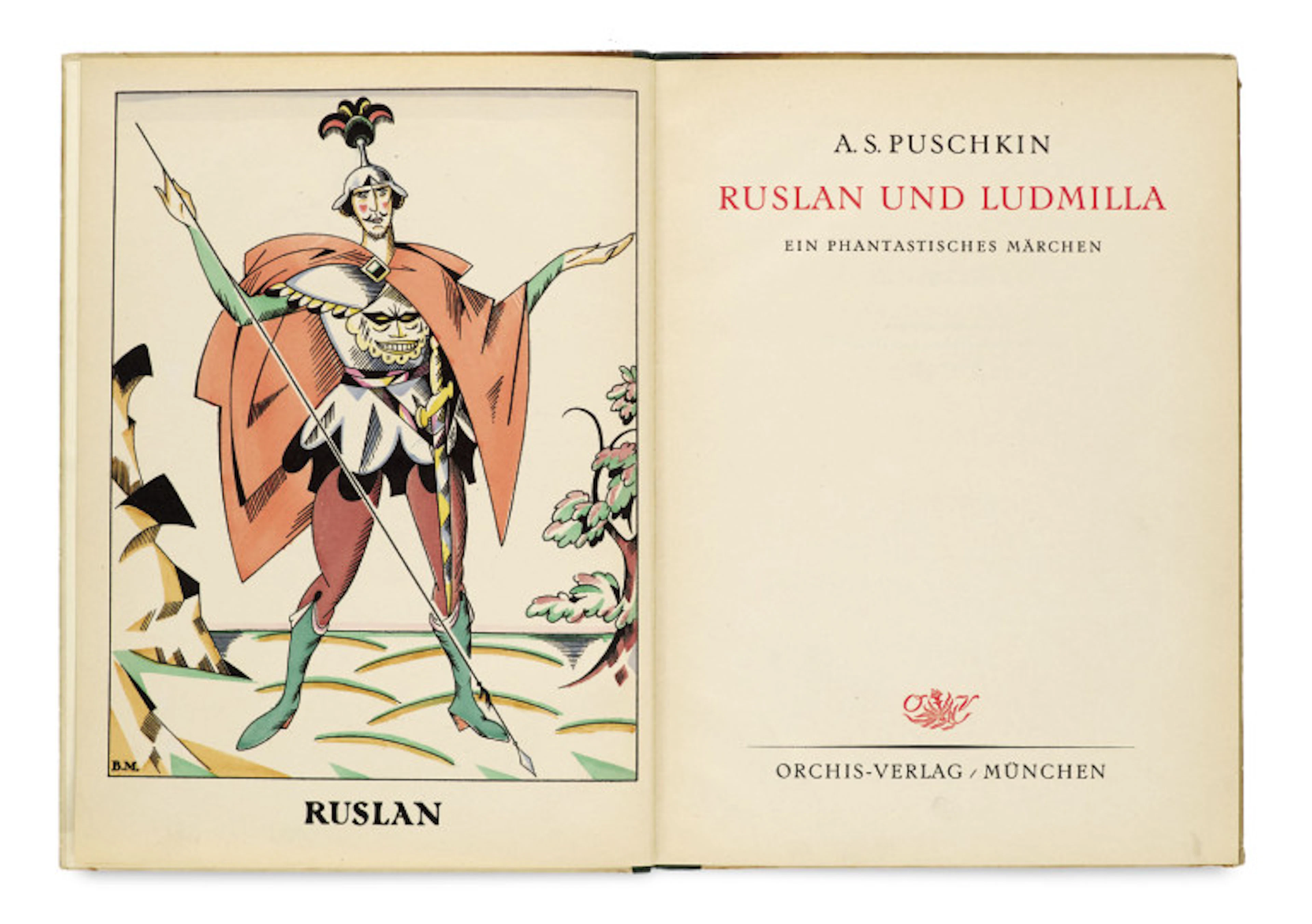 Alexander Puschkin. Ruslan und Ludmilla. Ein …