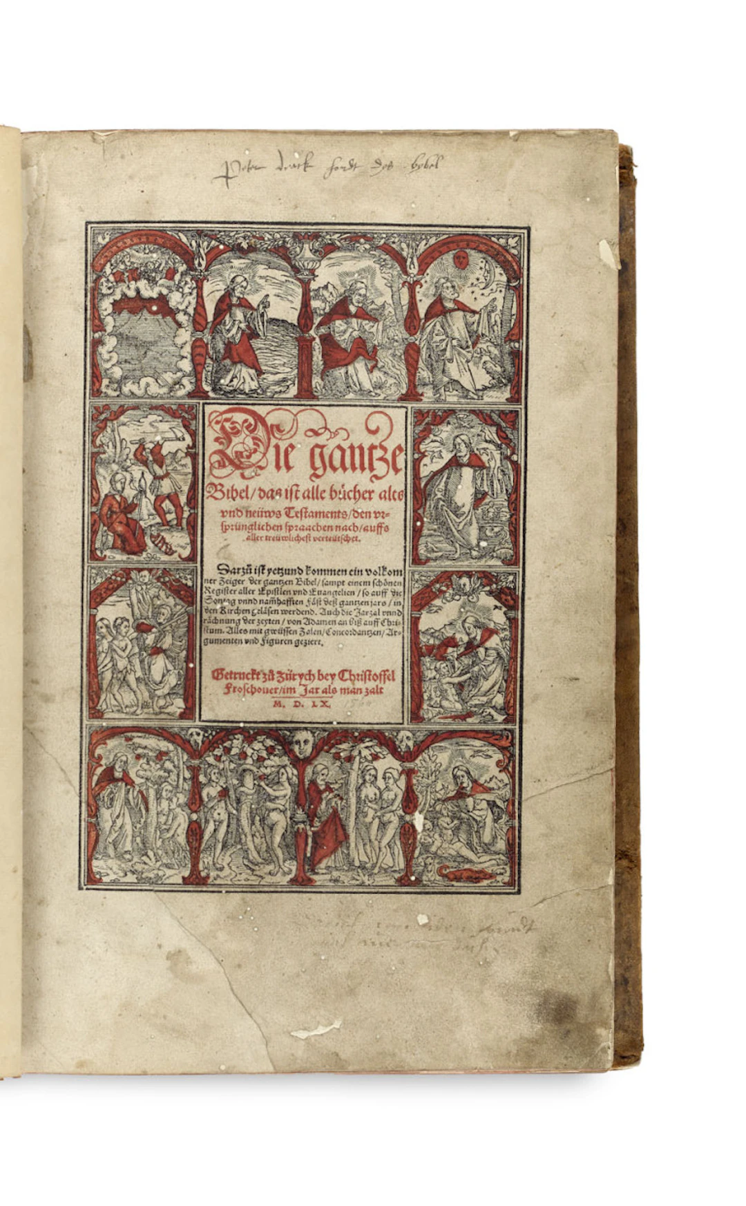 Die gantze Bibel, das ist …